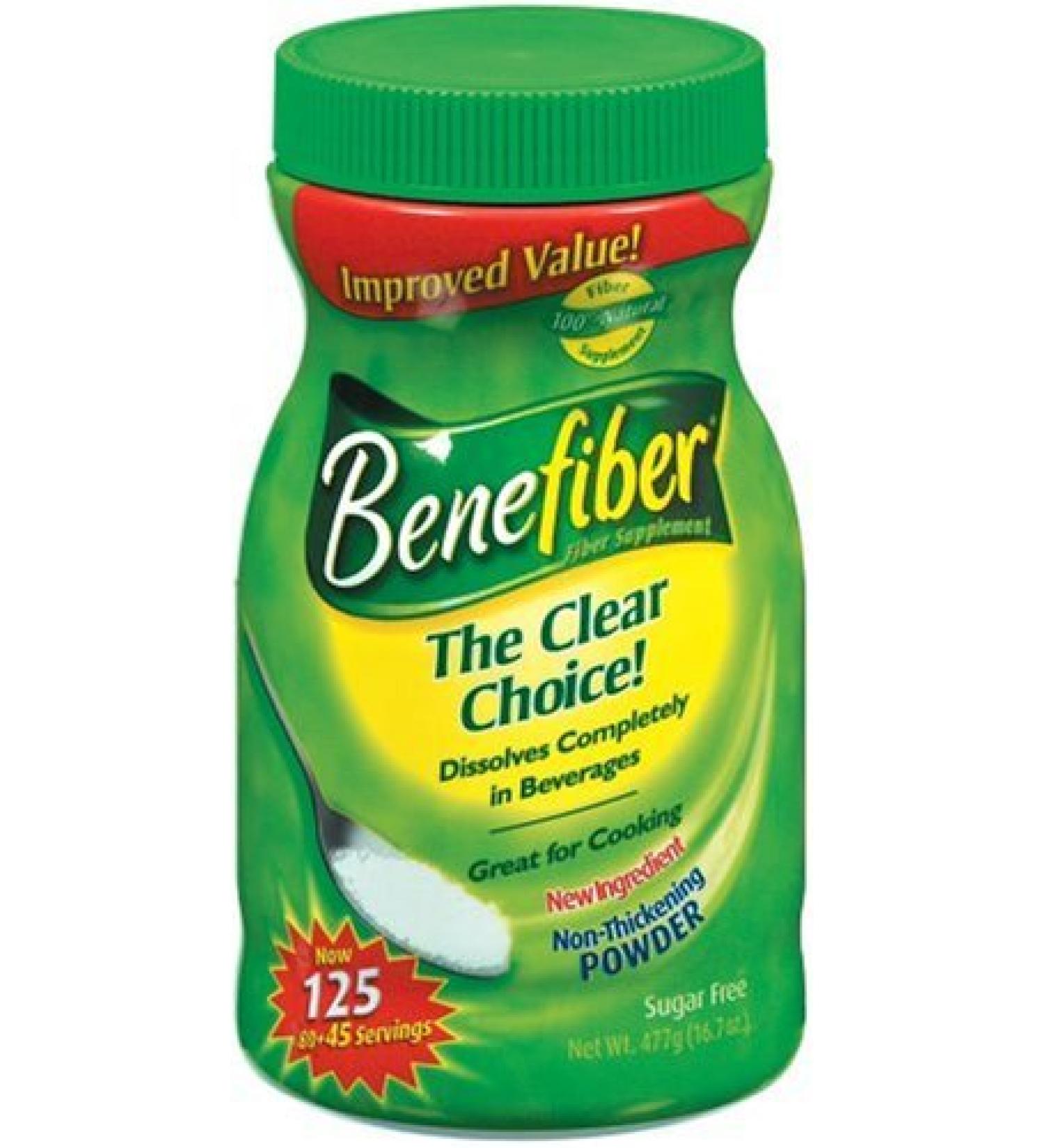 Benefiber Fiber Supplement Sugar Free 16.7oz
