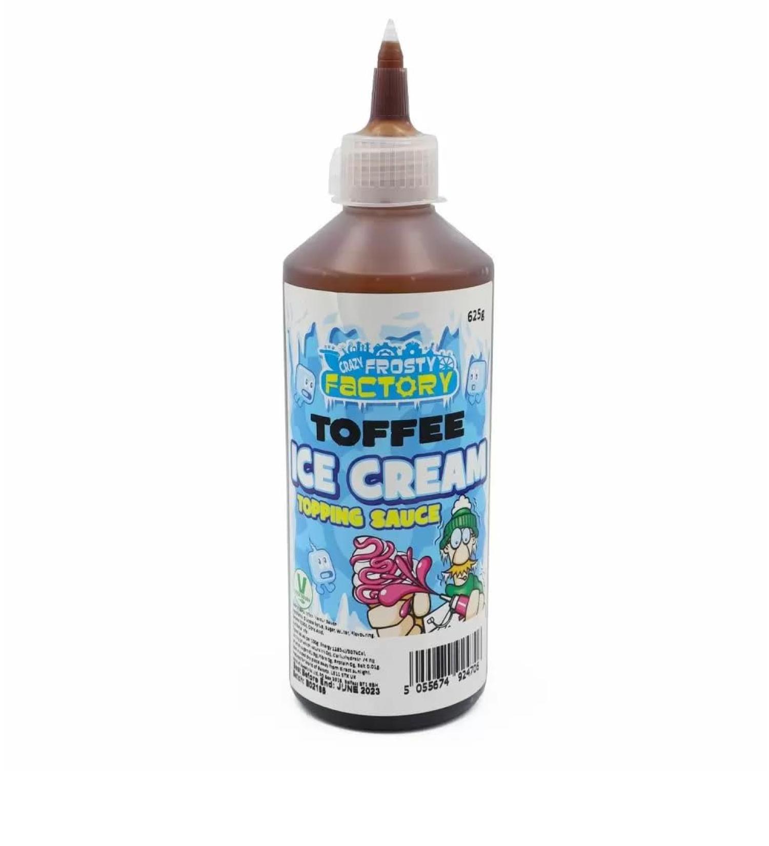 Toffee Ice Cream Sauce Topping 625ml