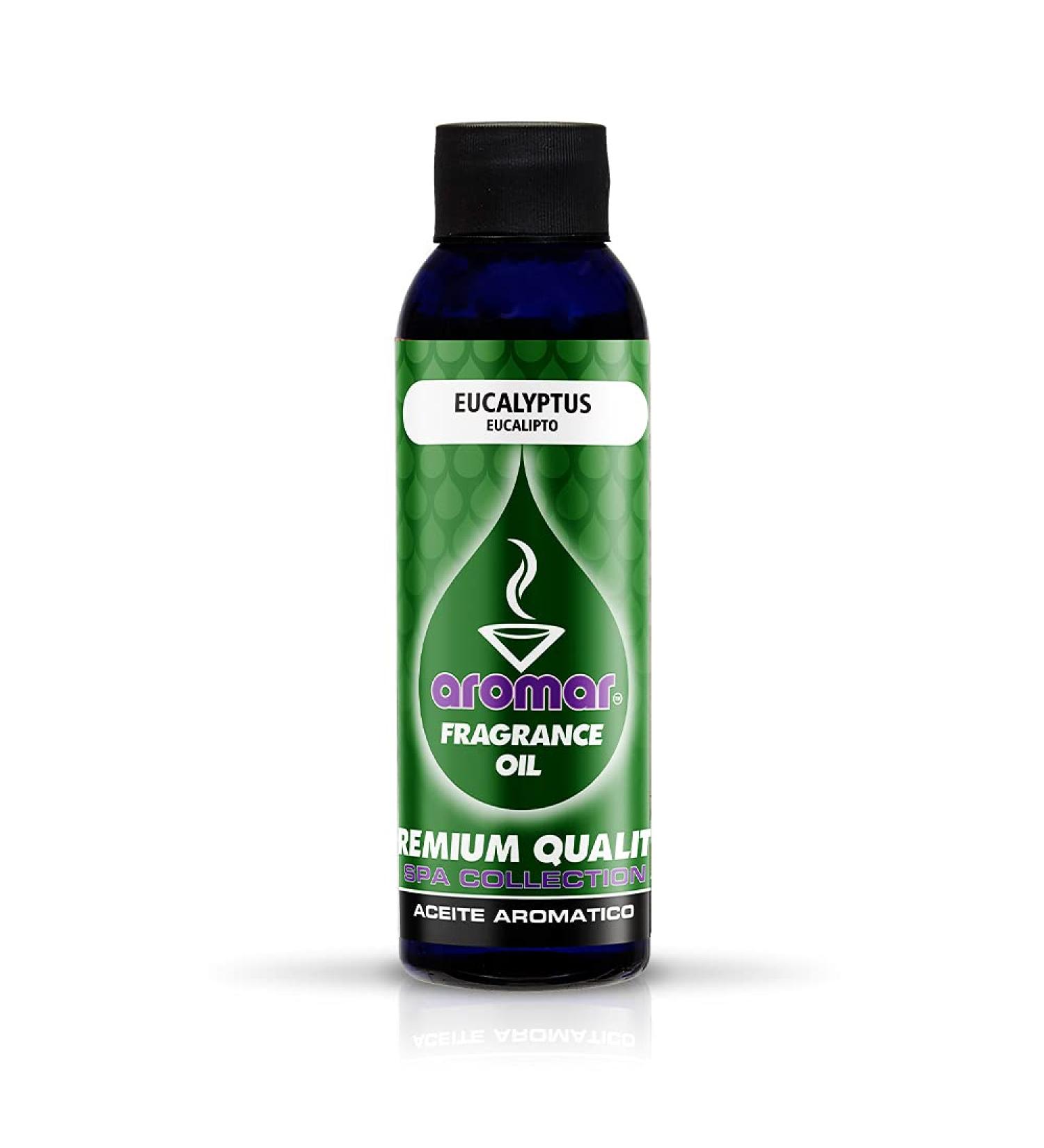Aromar 4 oz Eucalyptus Scented Oil | Pure Aromatherapy Essential Oil for Relaxation & Wellness - International Shipping Available - Buy Online on GoSupps.com