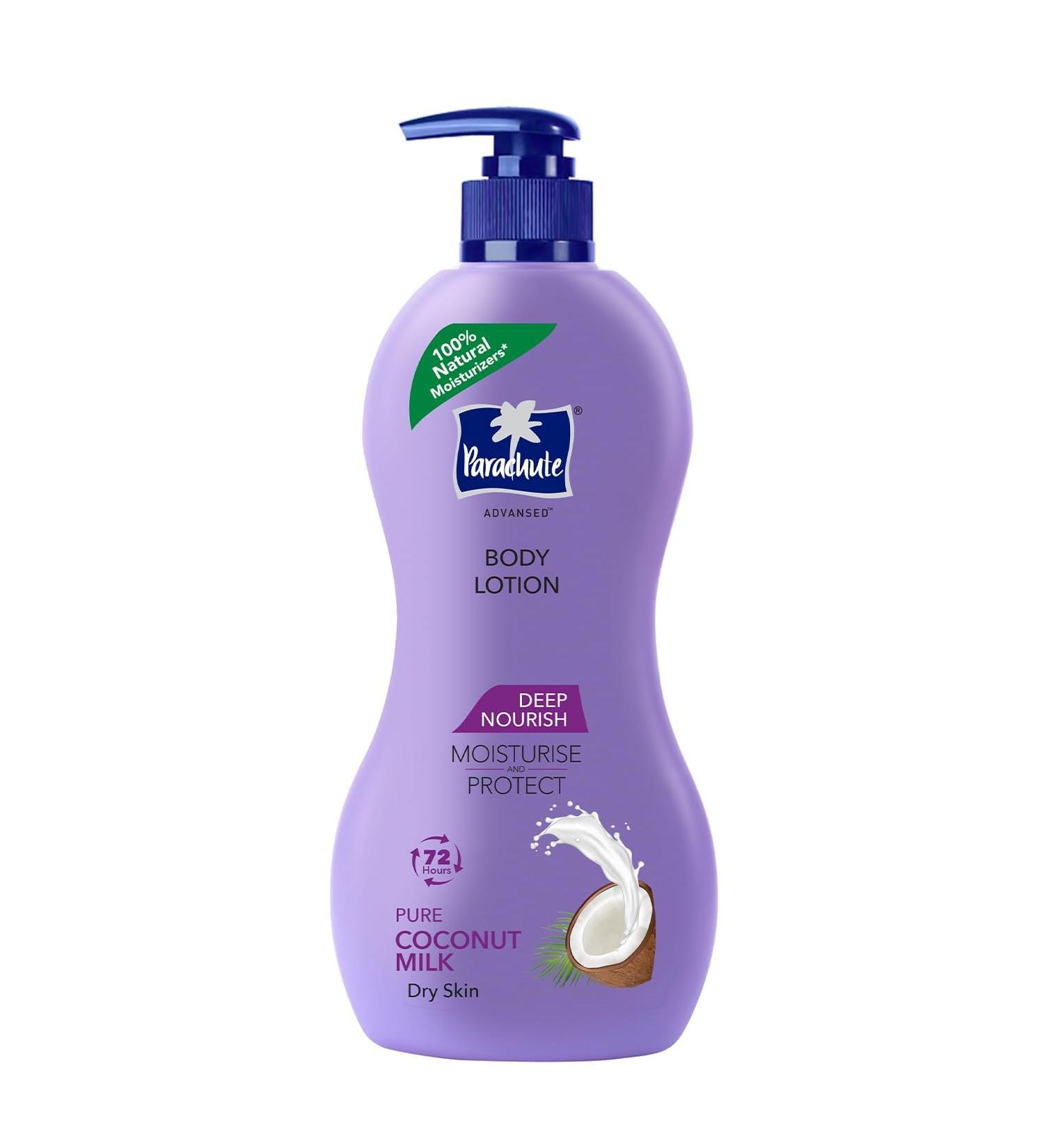 Advansed Deep Nourish Body Lotion for Women & Men Dry Skin 400ml | Pure Coconut Milk 100% Natural 72h Moisturisation - Buy Online on GoSupps.com