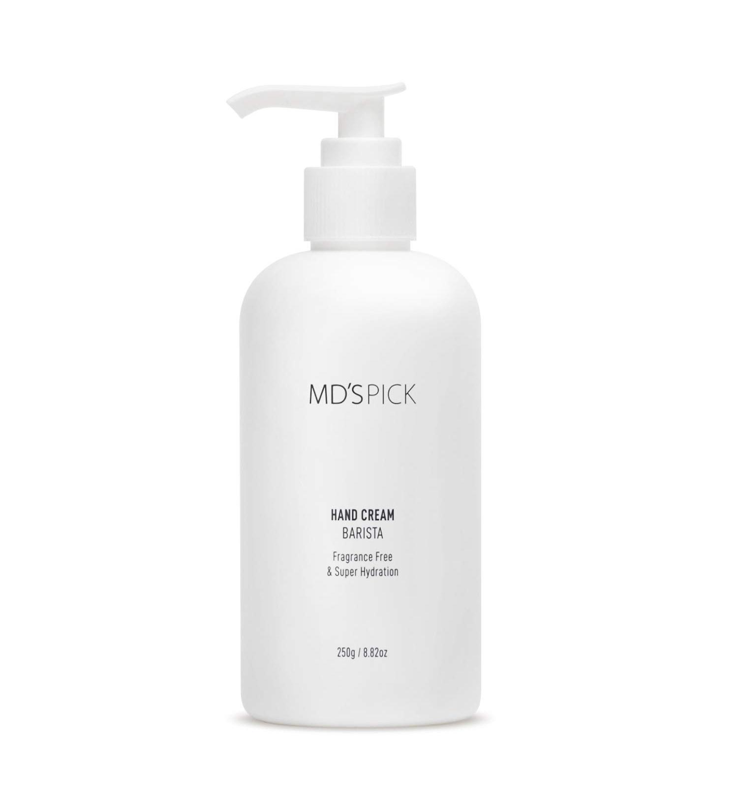 MD'S PICK Barista Hand Cream - 8.82 oz Pump, Fragrance-Free & Non-Greasy for Dry Cracked Hands - 1-Pack for Women & Men - Buy Online on GoSupps.com