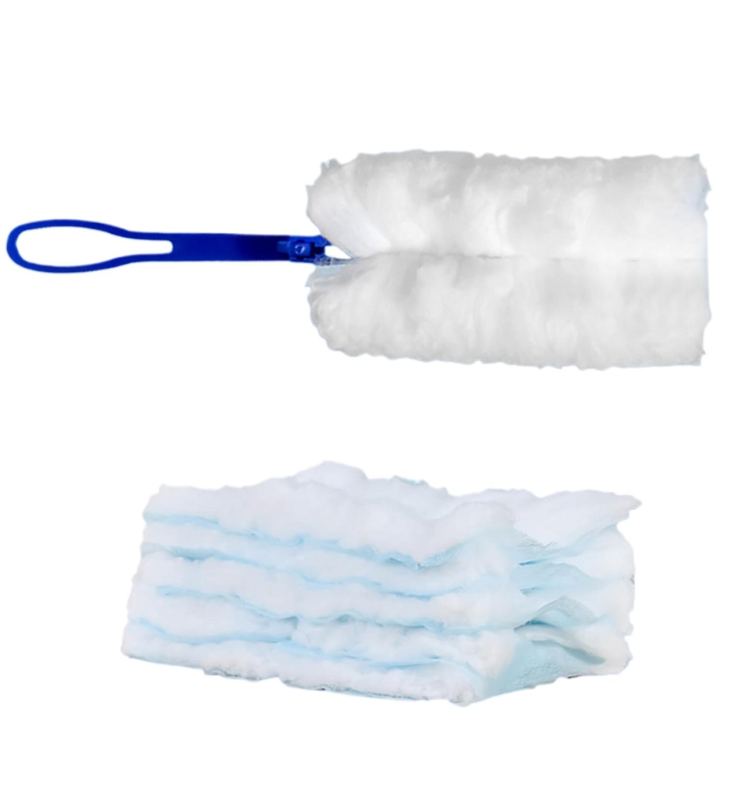 30Pcs Duster Refills with 1 Short Handle Disposable Cobweb Duster Heads Static Dust Removal Dusting Tools Hand Dusters for Blinds Cleaning Supplies - Buy Online on GoSupps.com