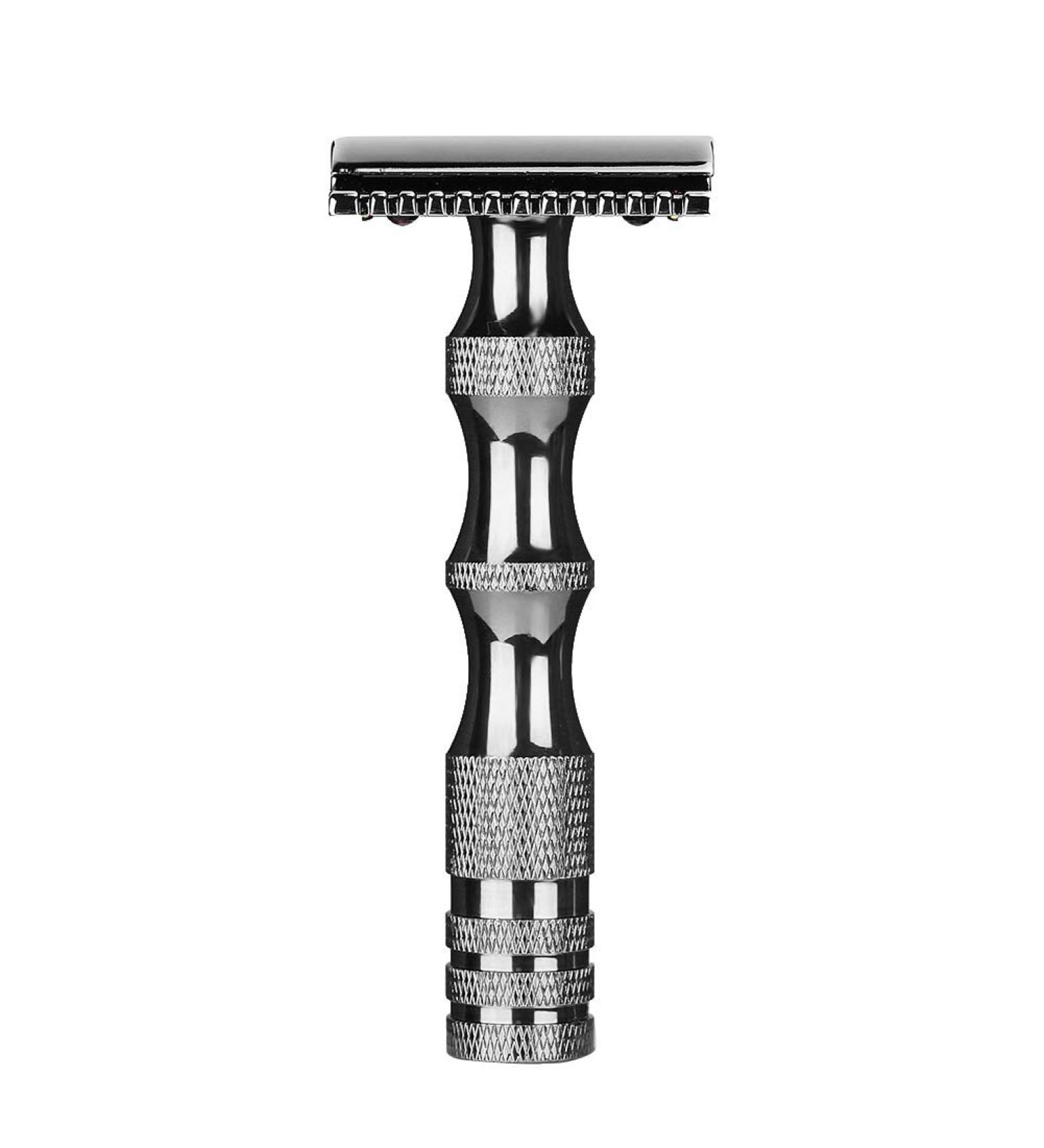 Classic Vintage Safety Razor for Men | Easy Clean Manual Wet Shaving | Perfect for All Facial Shapes - Buy Online on GoSupps.com