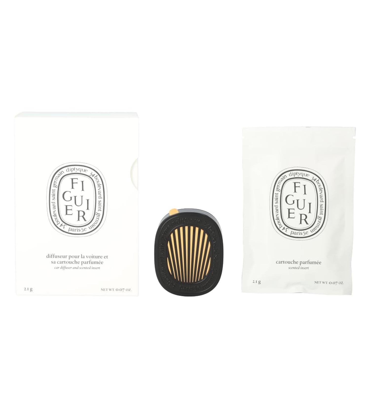 Buy Diptyque Car Diffuser & Figuier Scented Insert 0.07 oz - International Shipping Available - Buy Online on GoSupps.com