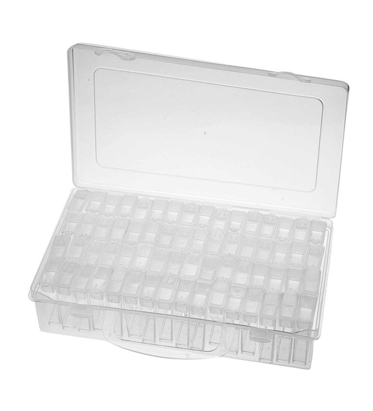 TaYoung 64 Compartments Jewelry Storage Box | Nail Art & Rhinestone Organizer for International Shipping - Buy Online on GoSupps.com