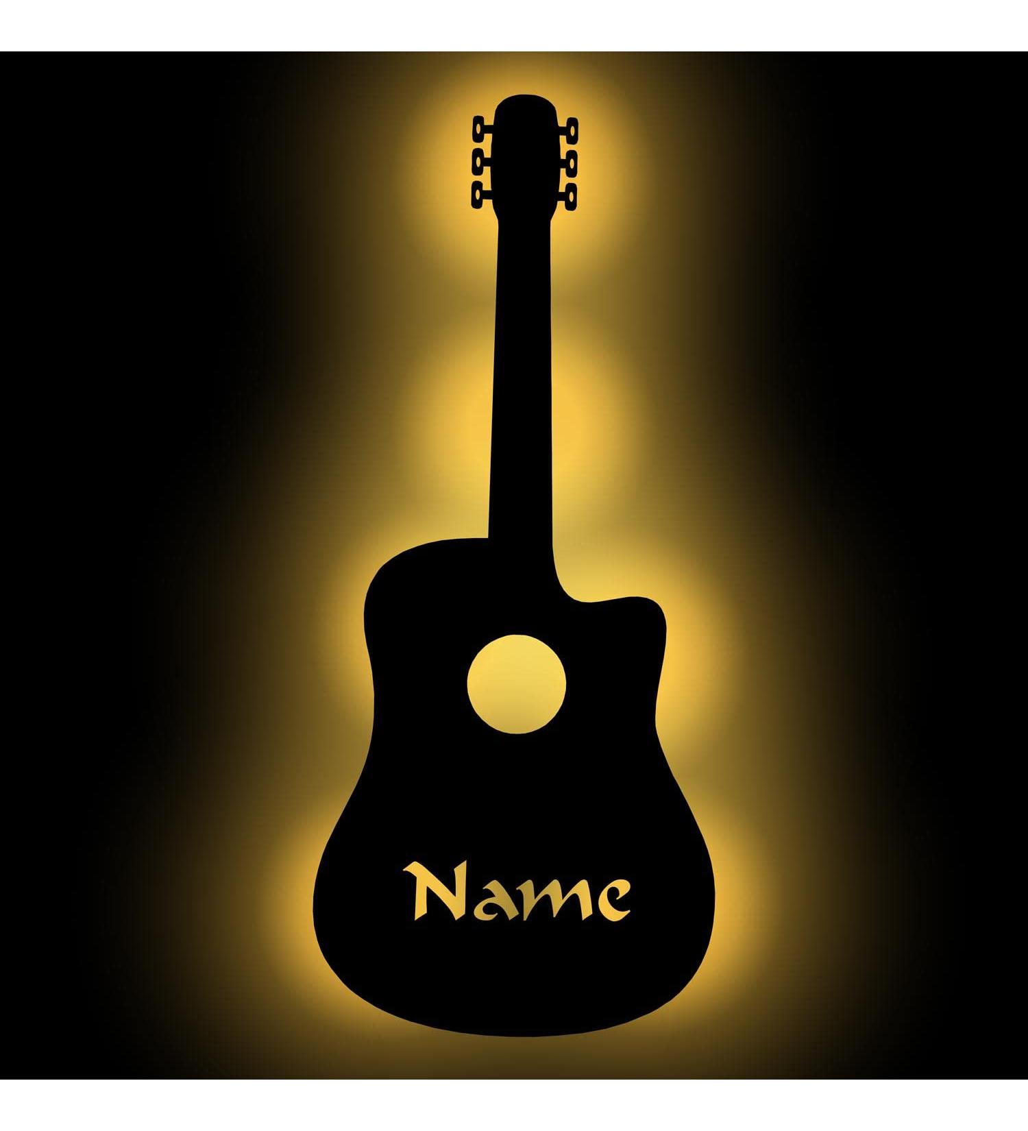 Musician Gifts | Personalized Guitar Lamp - Ideal Decor for Music Teachers & Guitarists - Buy Online on GoSupps.com