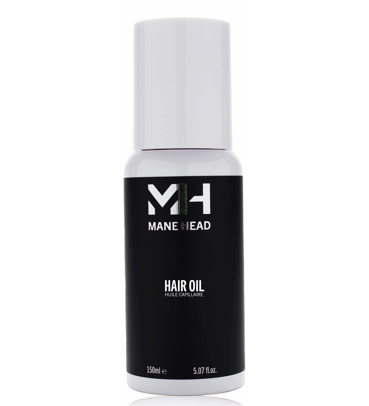 MANE HEAD Professional Weightless Hair Oil 150ml - Protects from UV/Heat Damage, Reduces Frizz & Dryness - Paraben & Sulfate Free - Shine Hair Oil - Buy Online on GoSupps.com