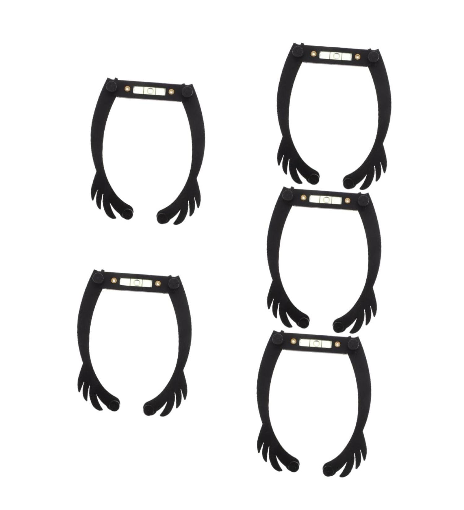 FOMIYES 5pcs White White Outfit Eyebrow Ruler Mapping Brow Mapping Eyebrow Line Fold - Buy Online on GoSupps.com