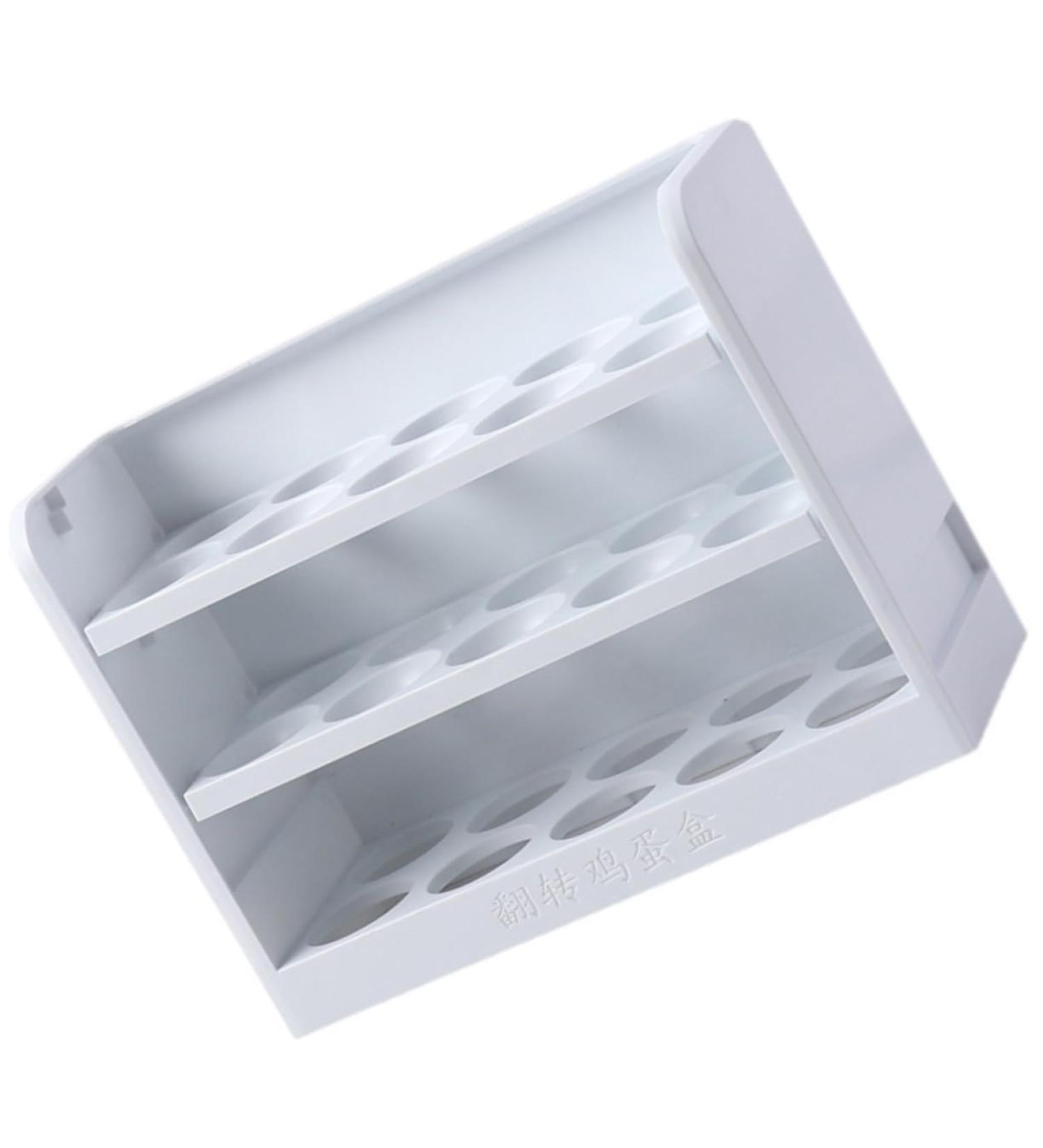GRIRIW Egg Storage Box Camping Refrigerator Egg Container for Refrigerator Egg Rack Automatic Packing Box - Buy Online on GoSupps.com