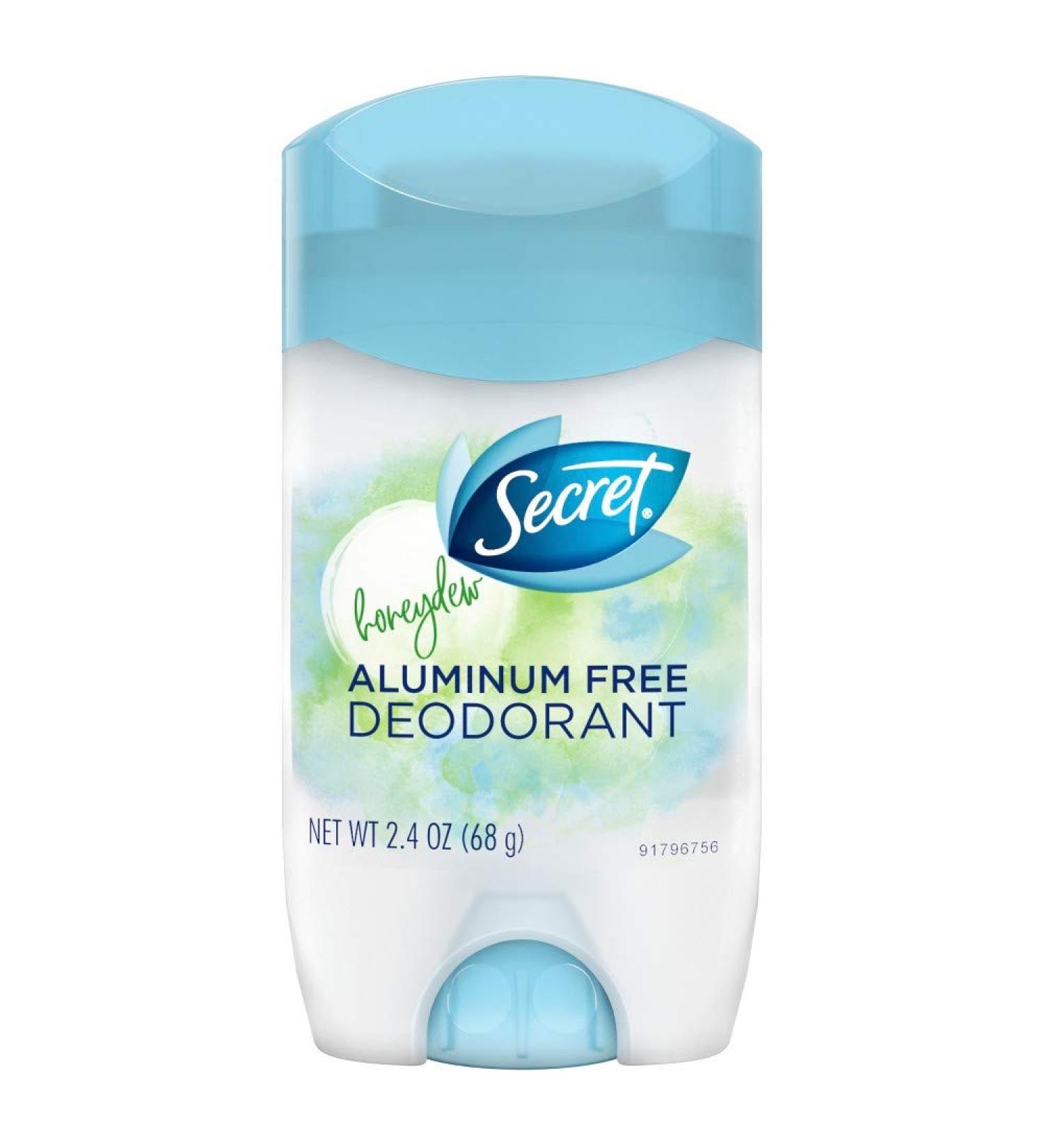 Buy Secret Aluminum Free Deodorant Honeydew 2.4 oz (2-Pack) - Best Natural Deodorant for Sensitive Skin | International Shipping Available - Buy Online on GoSupps.com