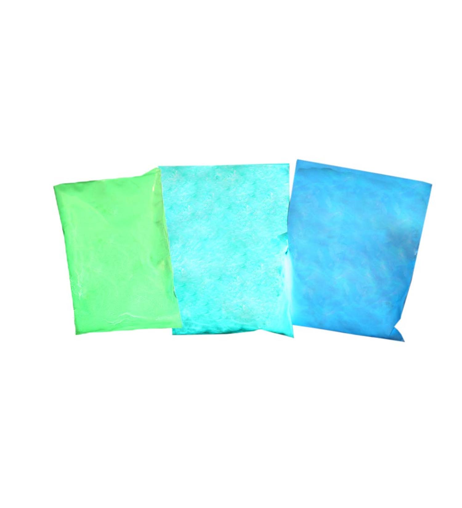 Anggrek Glow Powder - 3 Colors Fluorescent DIY Pigment for Bright Nail Coating | Glow in the Dark Yellow Green - Buy Online on GoSupps.com