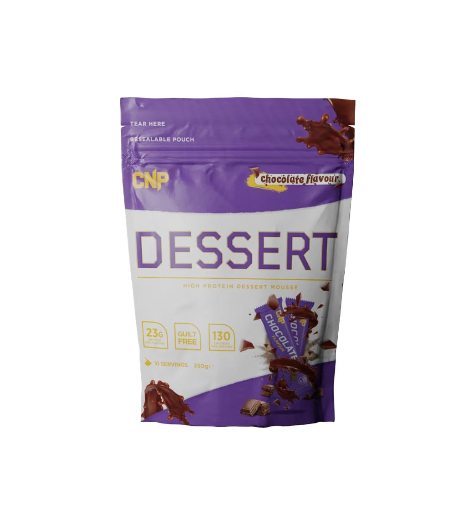 CNP Professional High Protein Dessert Mix 25g of Dual Release Protein with Micellar Casein 350g and 10 Servings 4 Great Flavours (Chocolate) - Buy Online on GoSupps.com