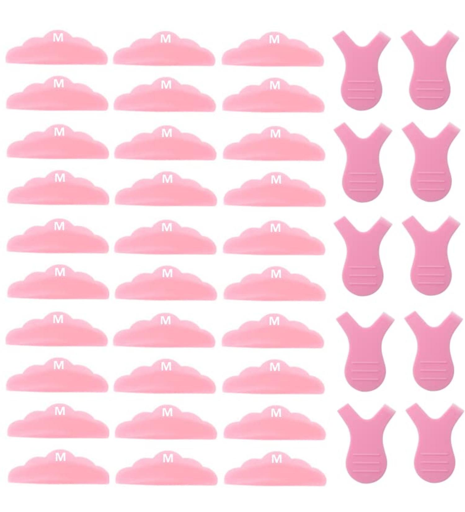 15 Pairs of Medium Lash Lifting Silicon Curlers Shields Pads Pink & 10 Y Combs for Lash Lift Perming Lifting Medium Size Eyelash Lifting Perming Curlers Pads Shields Eyeluvlashes - Buy Online on GoSupps.com