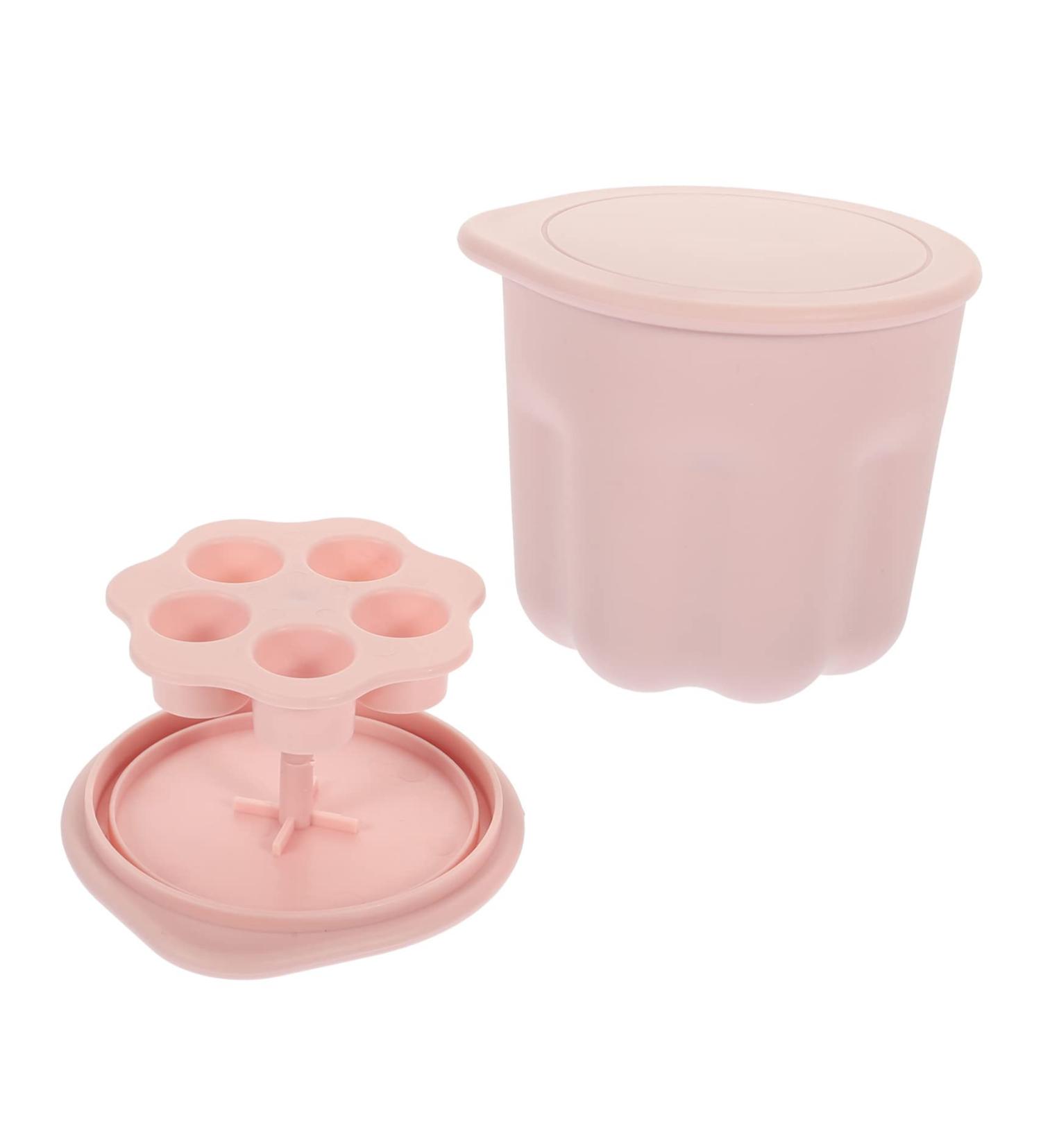 Buy Makeup Brush Cleaning Pad Set - Portable Cleaning Bowl & Tool for Beauty - Pink 8.5x8x6.8CM - International Shipping Available - Buy Online on GoSupps.com