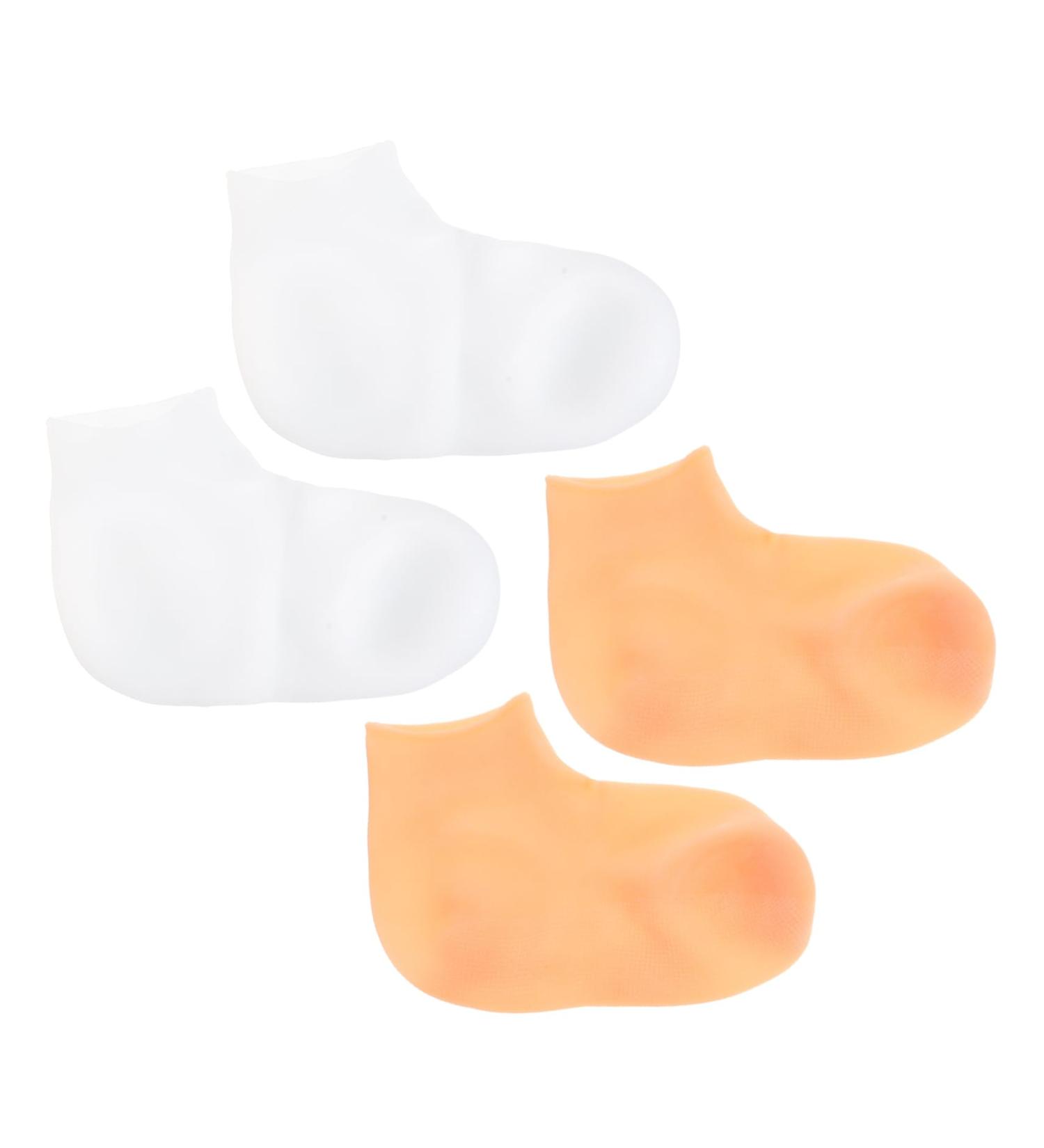 minkissy 8 Pairs Exfoliating Moisturizing Socks Dry Cracked feet Socks Cosmetic moisturizing Socks Dead Skin Socks Lotion moisturizing Socks Overnight spa Socks Foot spa Heel Miss sebs Gel - Buy Online on GoSupps.com