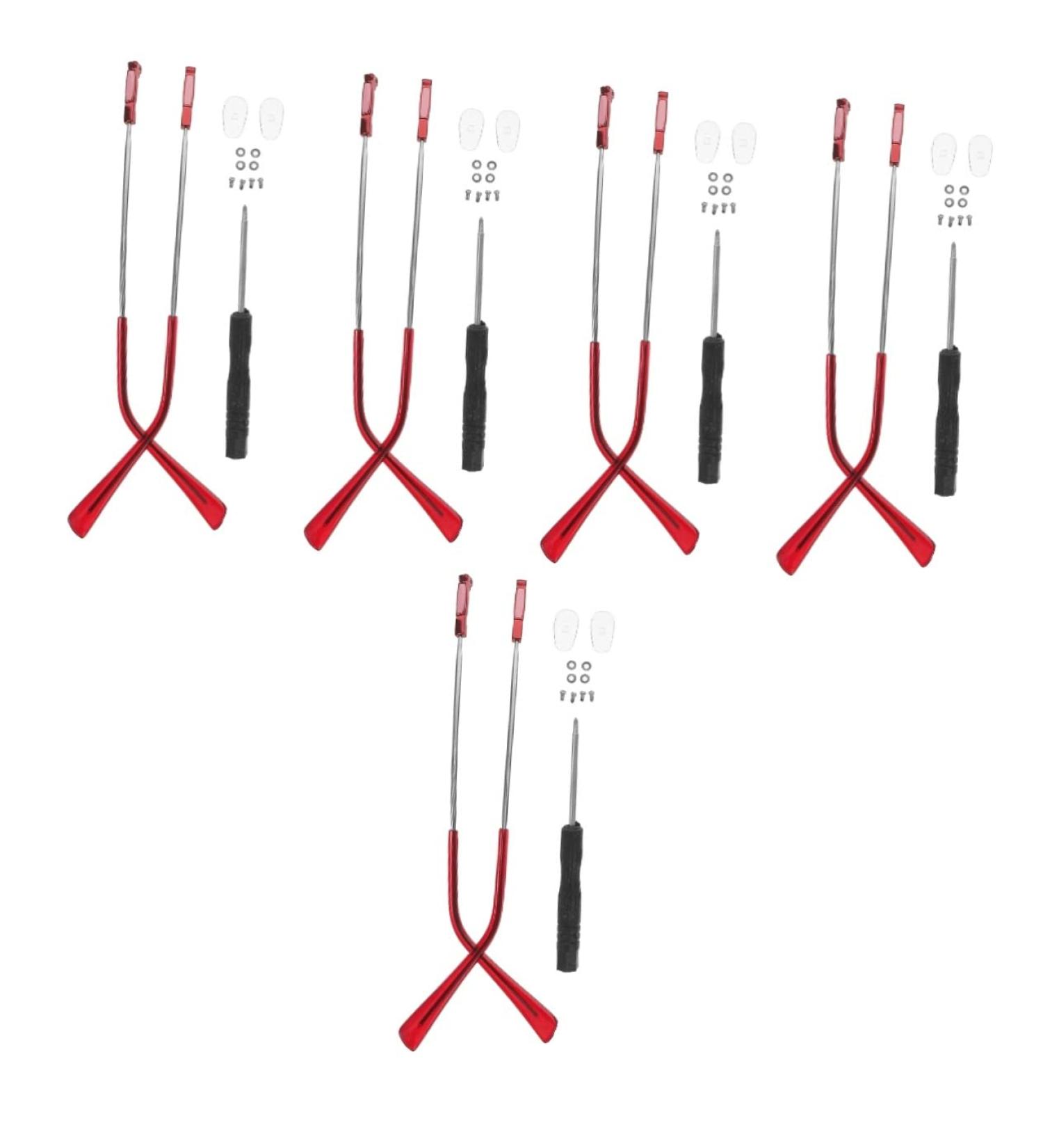 Operitacx Vintage Sunglasses Accessories Set | 5 Pairs Glasses Arm & Leg Repair Kit - Buy Online on GoSupps.com