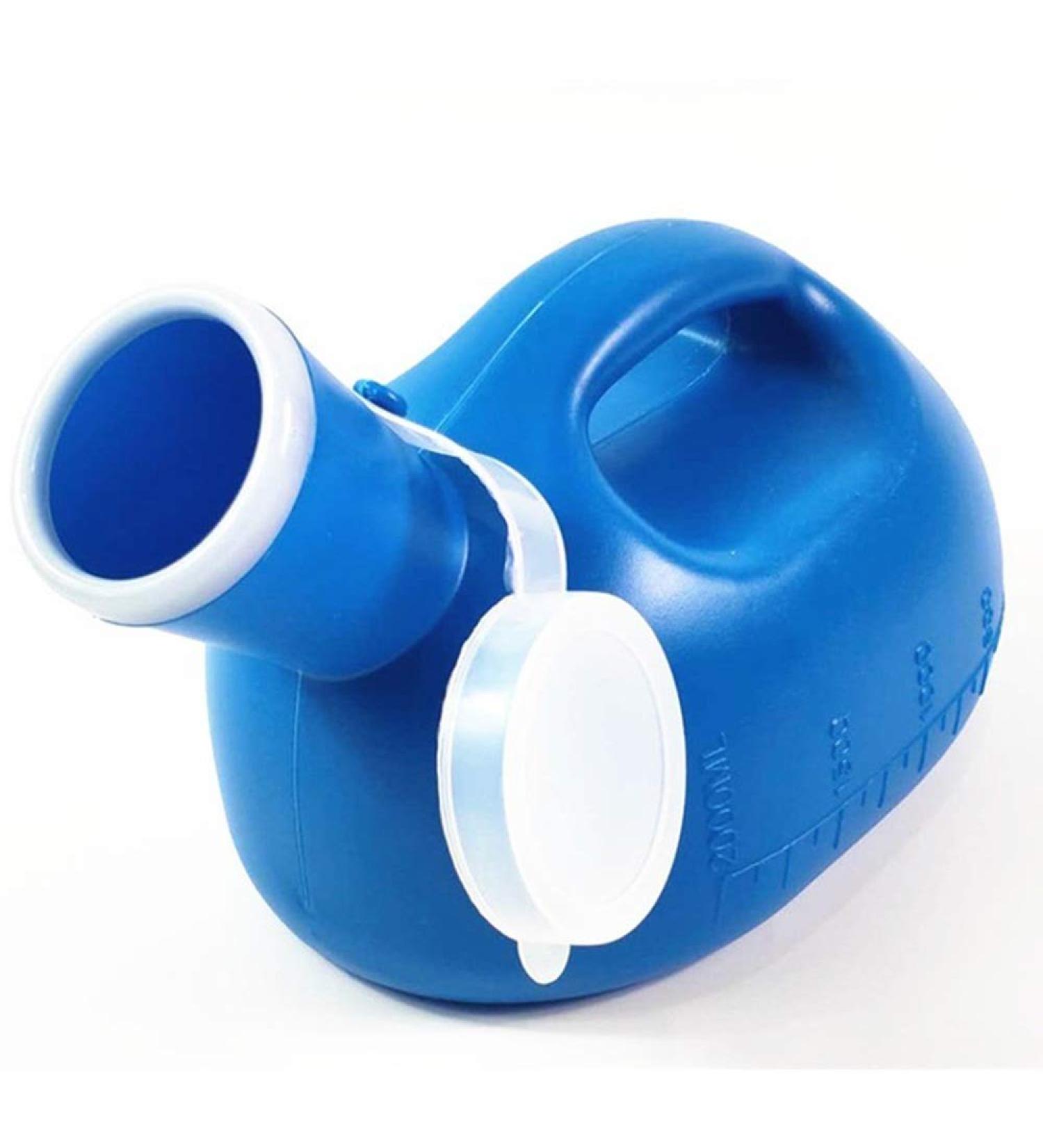 Mobile Toilet Potty Pee Urine Bottle Urinal Portable Male with Sealing Cover Odor Resistant and Leak Proof - Buy Online on GoSupps.com