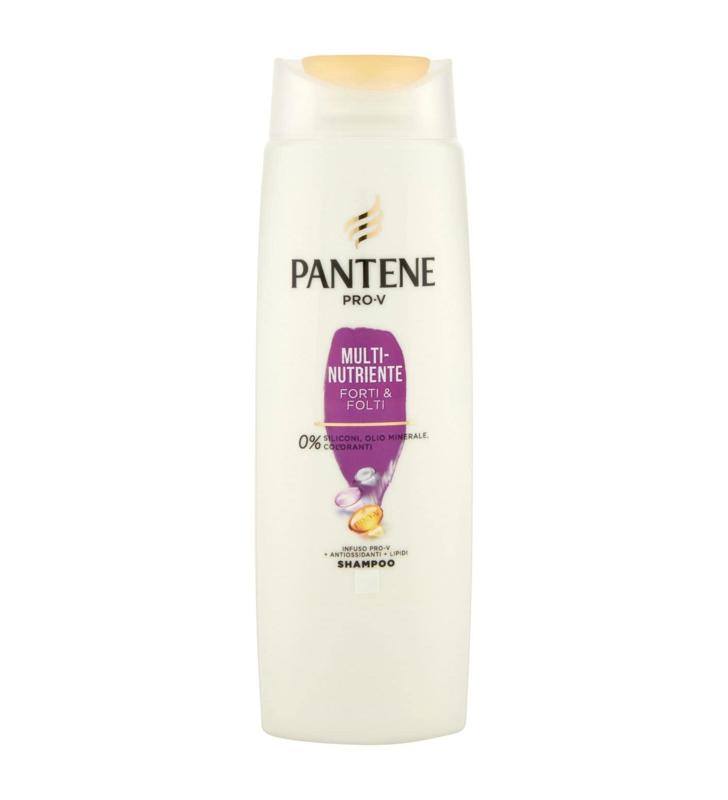 Pantene Pro-V Multi-Nutrient Shampoo for Damaged or Delicate Hair with Pro V Formula Antioxidants and Lipids 225 ml - Buy Online on GoSupps.com