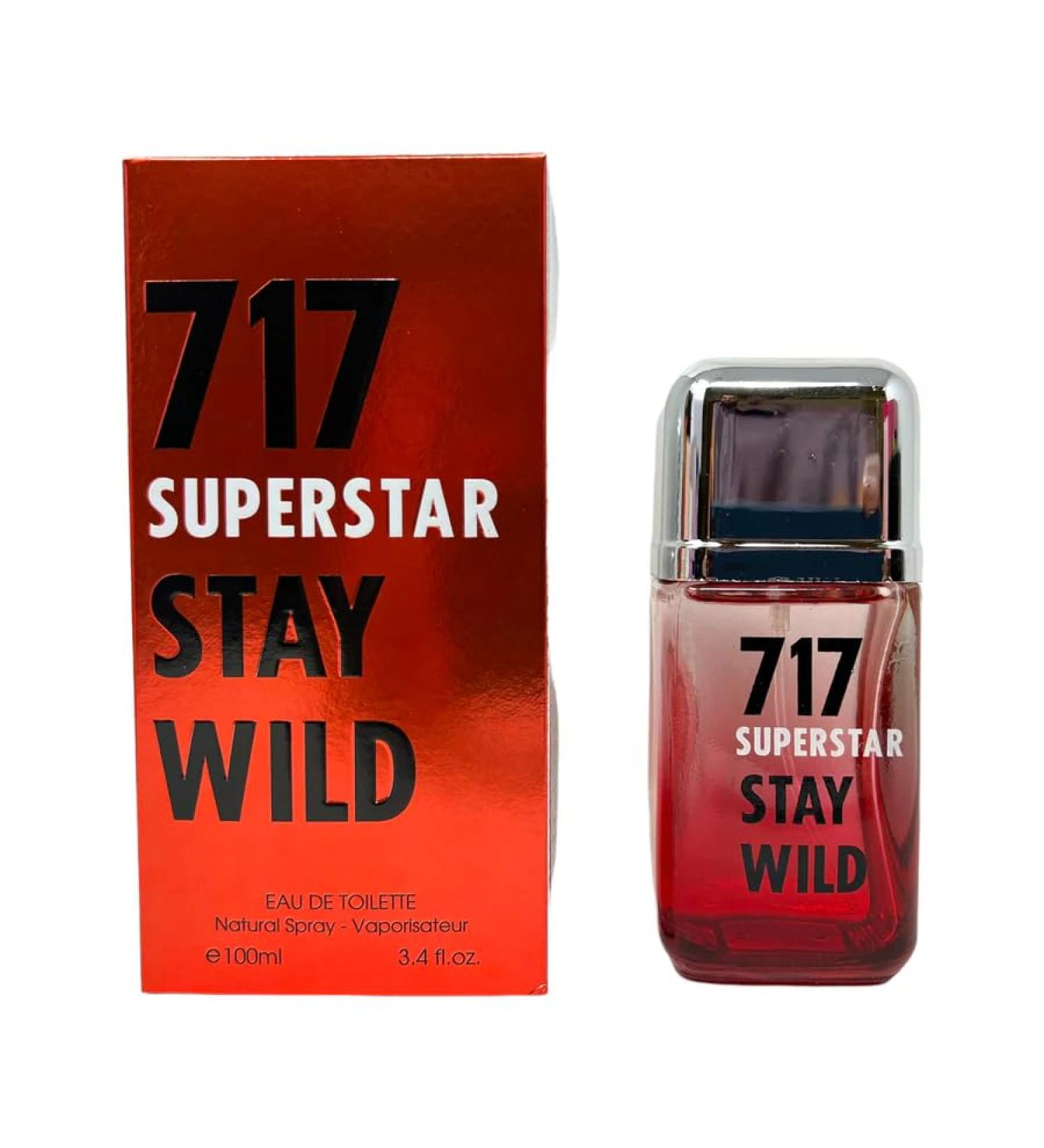 717 Superstar Stay Wild for Men (FC) Aromatic Spicy fragrance for men. 3.4 Fl Oz. Eau de Parfum - Buy Online on GoSupps.com