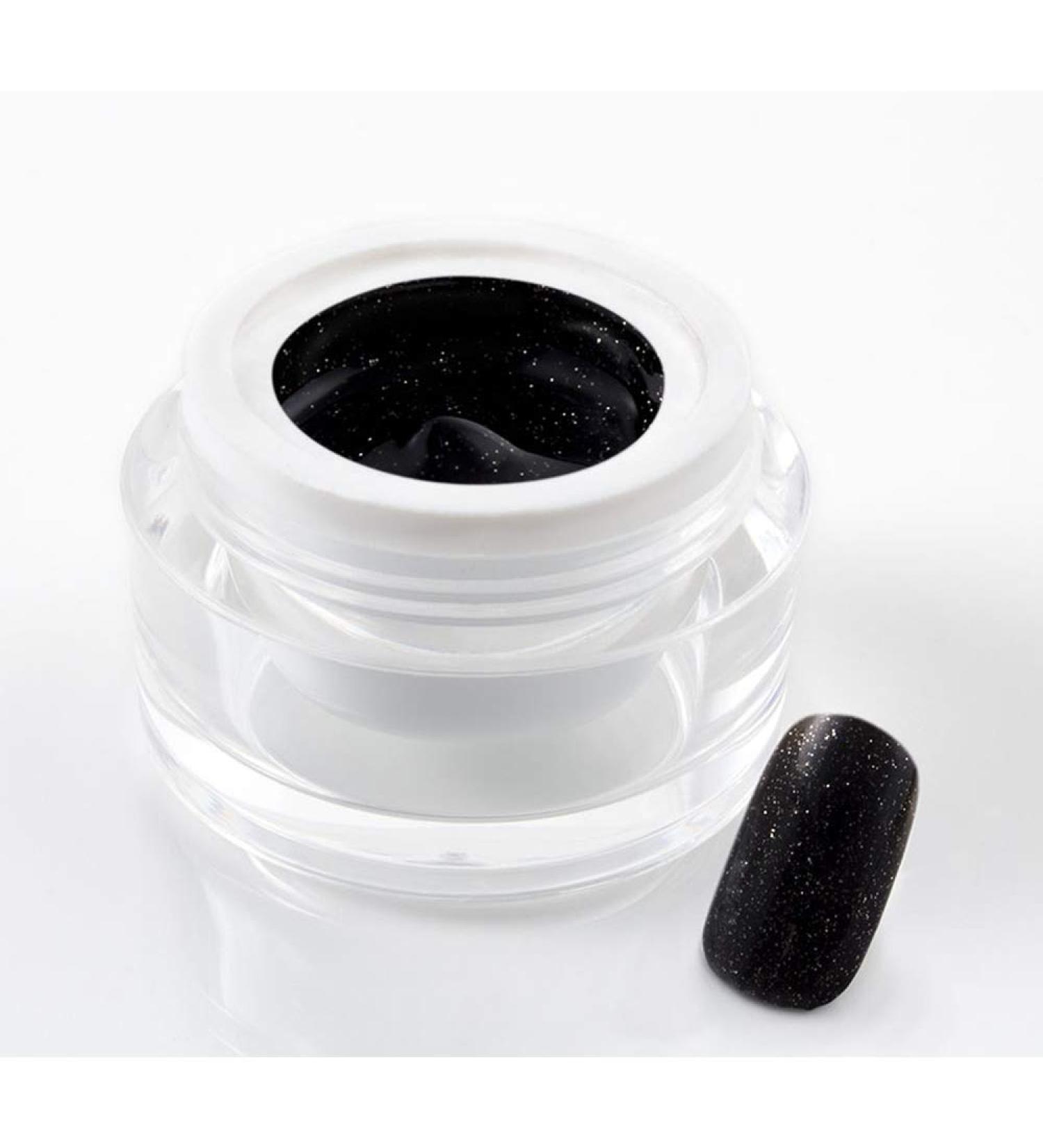 5 ml exclusive UV color gel/colour gel/glitter gel - in Glitter Night Sky Silver