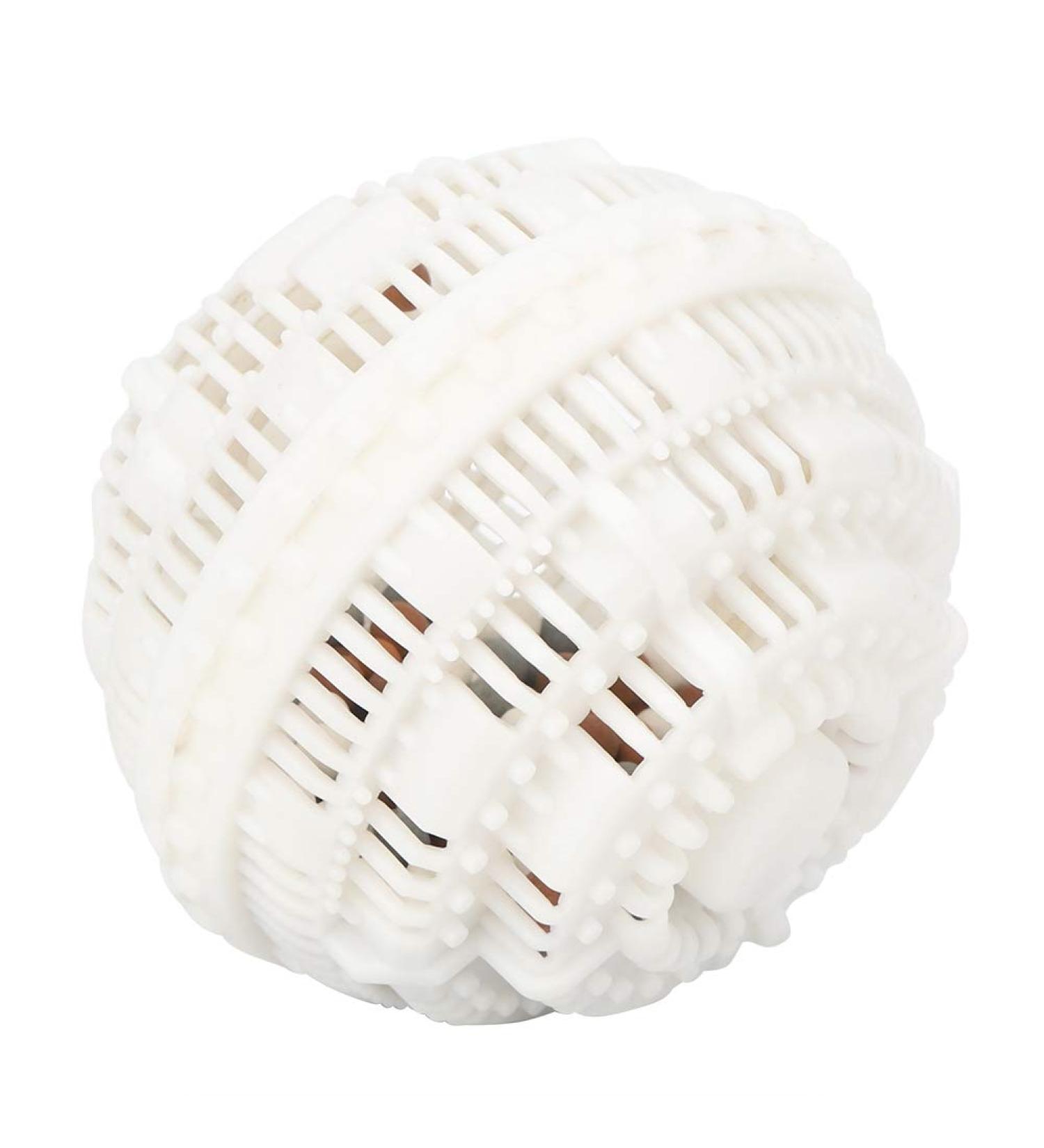 Eco Friendly Laundry Ball Particle White Ceramic Cleanse Boost Wash Pom Ball Pot Washer Magnificent Choice (White) - Buy Online on GoSupps.com