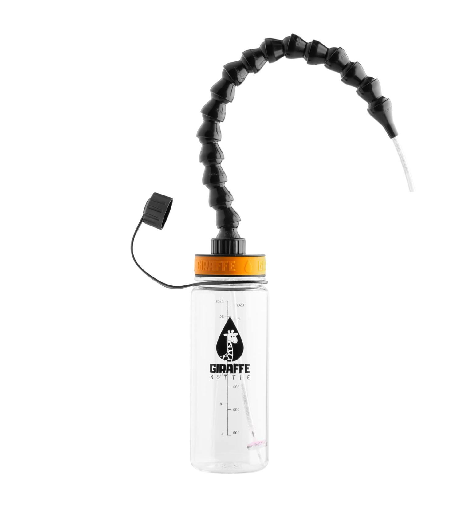 Giraffe Bottle Tower Hands-Free Drinking System | Clear Tritan Bottle 15 Inch | Pack of 1 - Buy Online on GoSupps.com