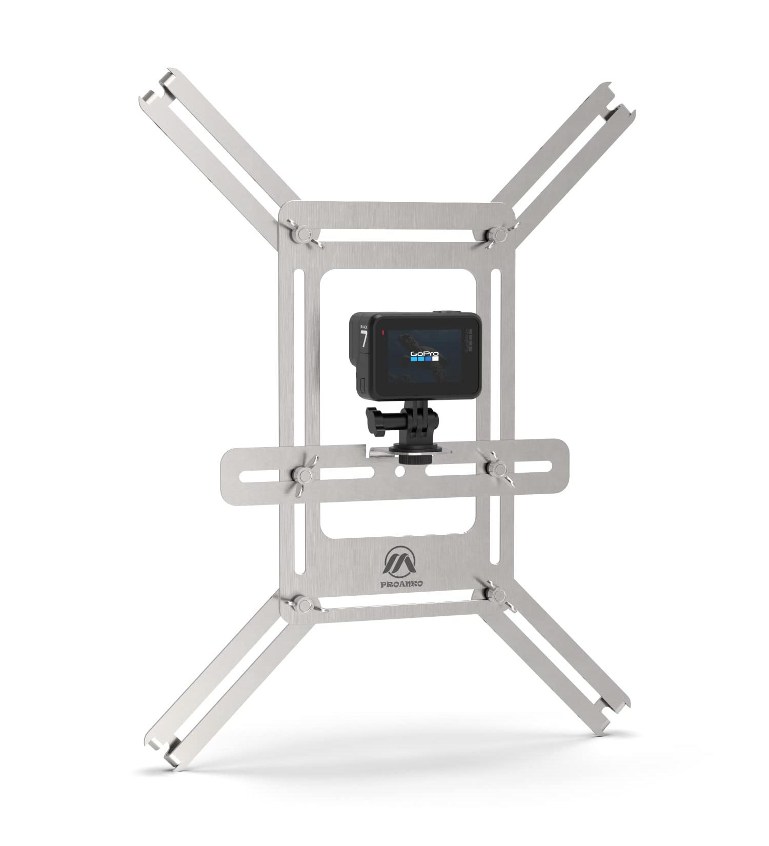 3-in-1 Action Camera Baseball Fence Mount for GoPro, Mevo Start, iPhone & Other Phones - Ideal for Softball, Baseball, and Football Games - Buy Online on GoSupps.com