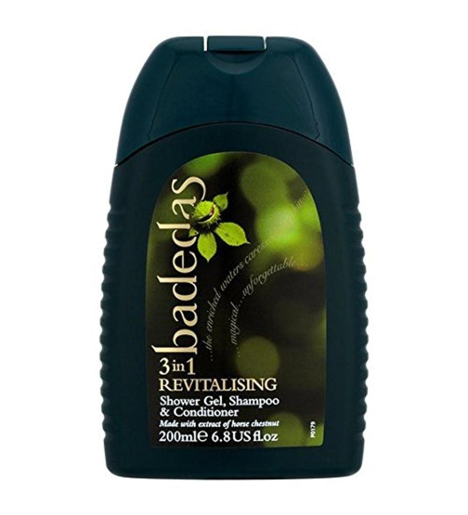 Badedas for Women Shower Gel Shampoo & Conditioner with Horse Chestnut Extract  6.8 Ounce