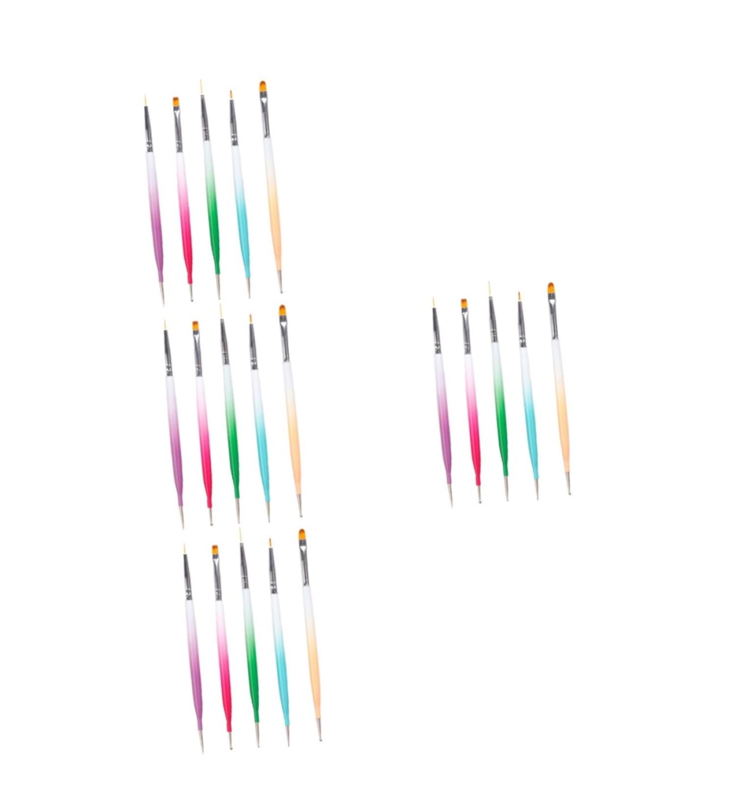 minkissy 4 Sets Nail Pen Carved Aluminum Painting Pen - Buy Online on GoSupps.com