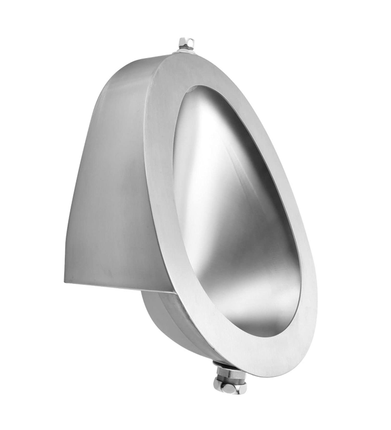 Household Products 304 Stainless Steel Urinal Wall-Mounted Men's Urinal with Automatic Flushing Concealed Toilet Urinal Trough with Drain Pipe Suitable for Family Bathroo - Buy Online on GoSupps.com