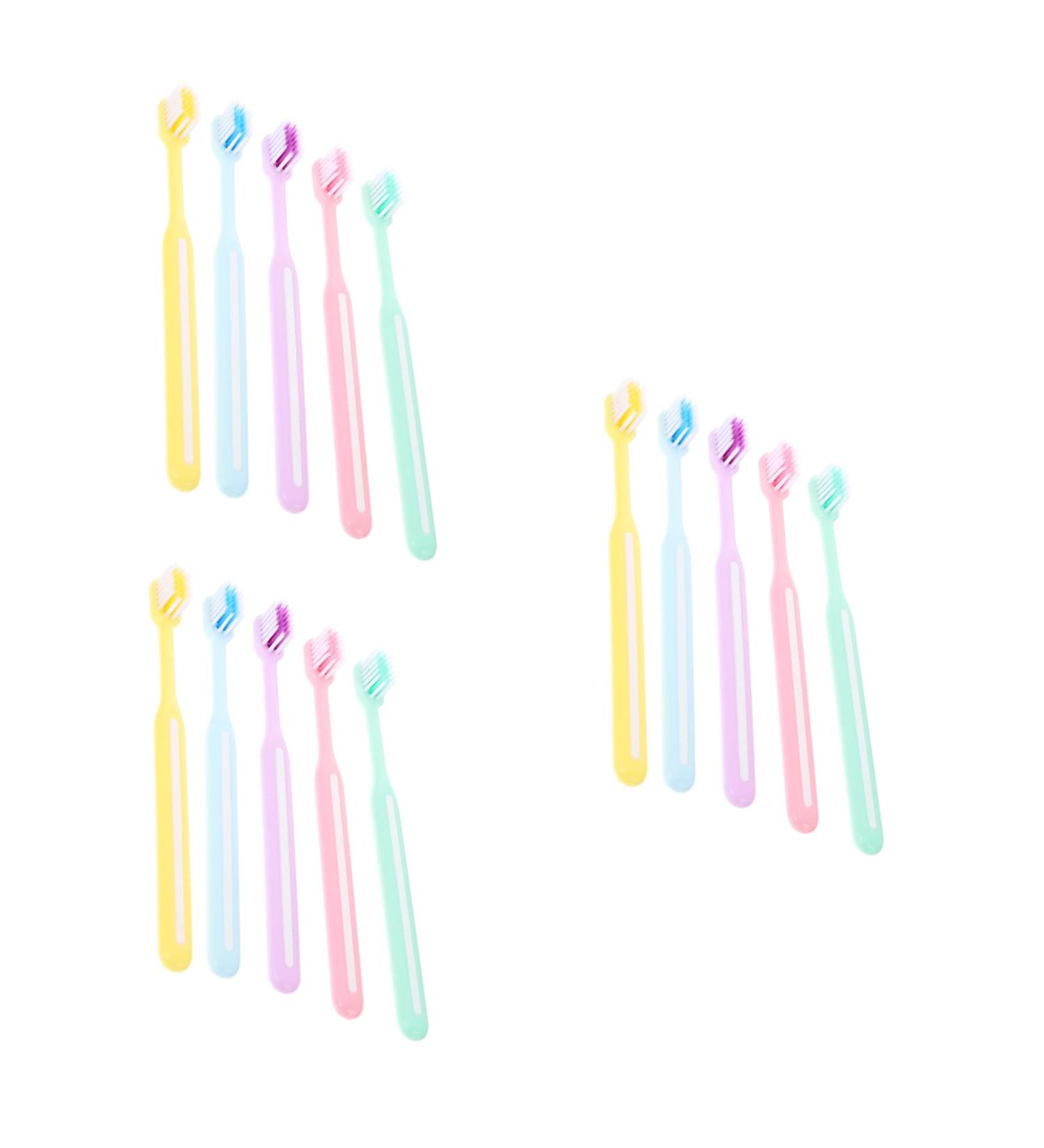 Solustre 60-Piece Travel Toothbrush & Toothpaste Set | Outdoor Cleaning & Massage Accessories | Ideal for Travel - Buy Online on GoSupps.com