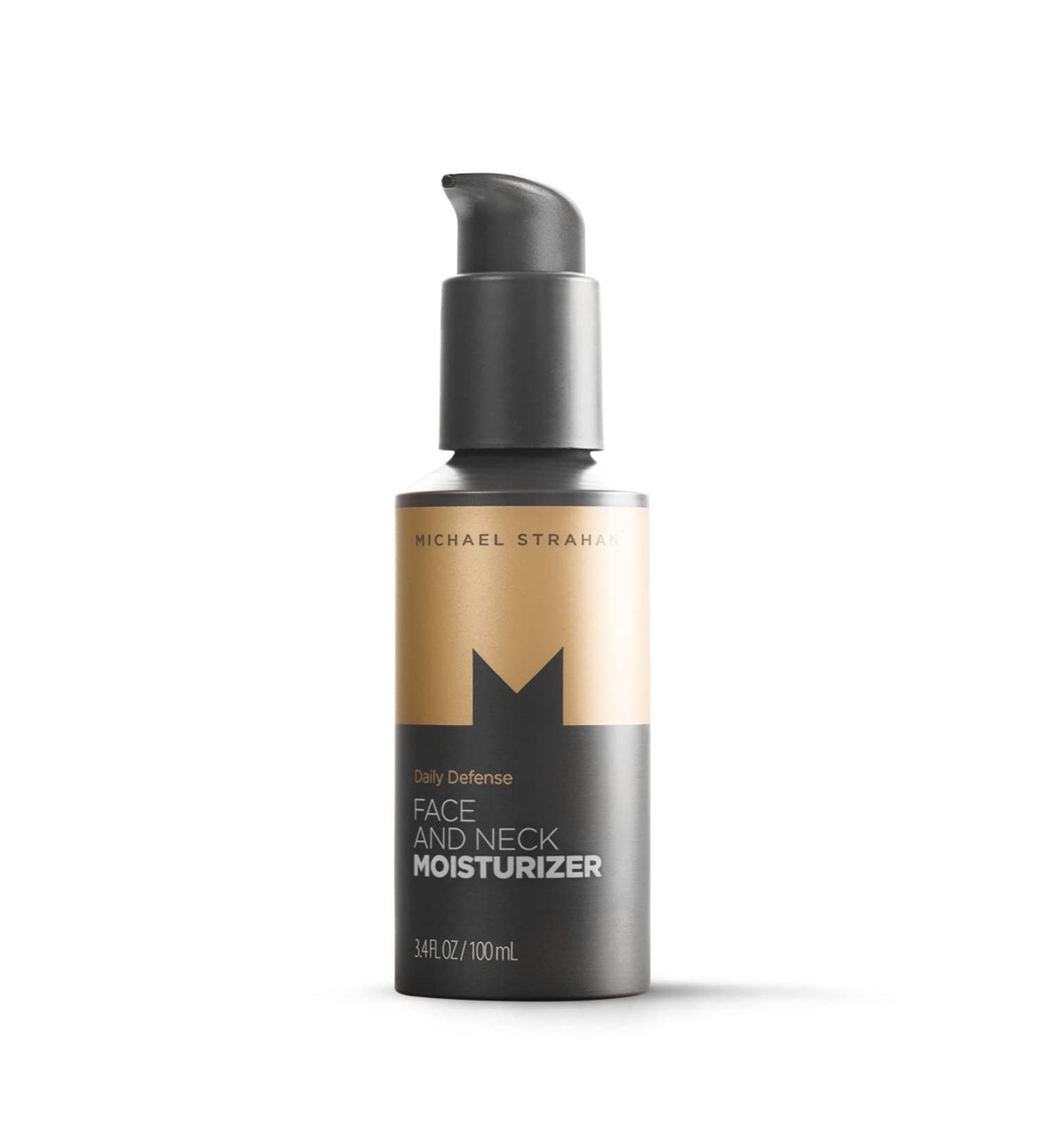 Michael Strahan Men's Face and Neck Moisturizer for Dry, Sensitive Skin | Anti-Aging Hydrating Cream | 3.4 Fl. Oz - Buy Online on GoSupps.com