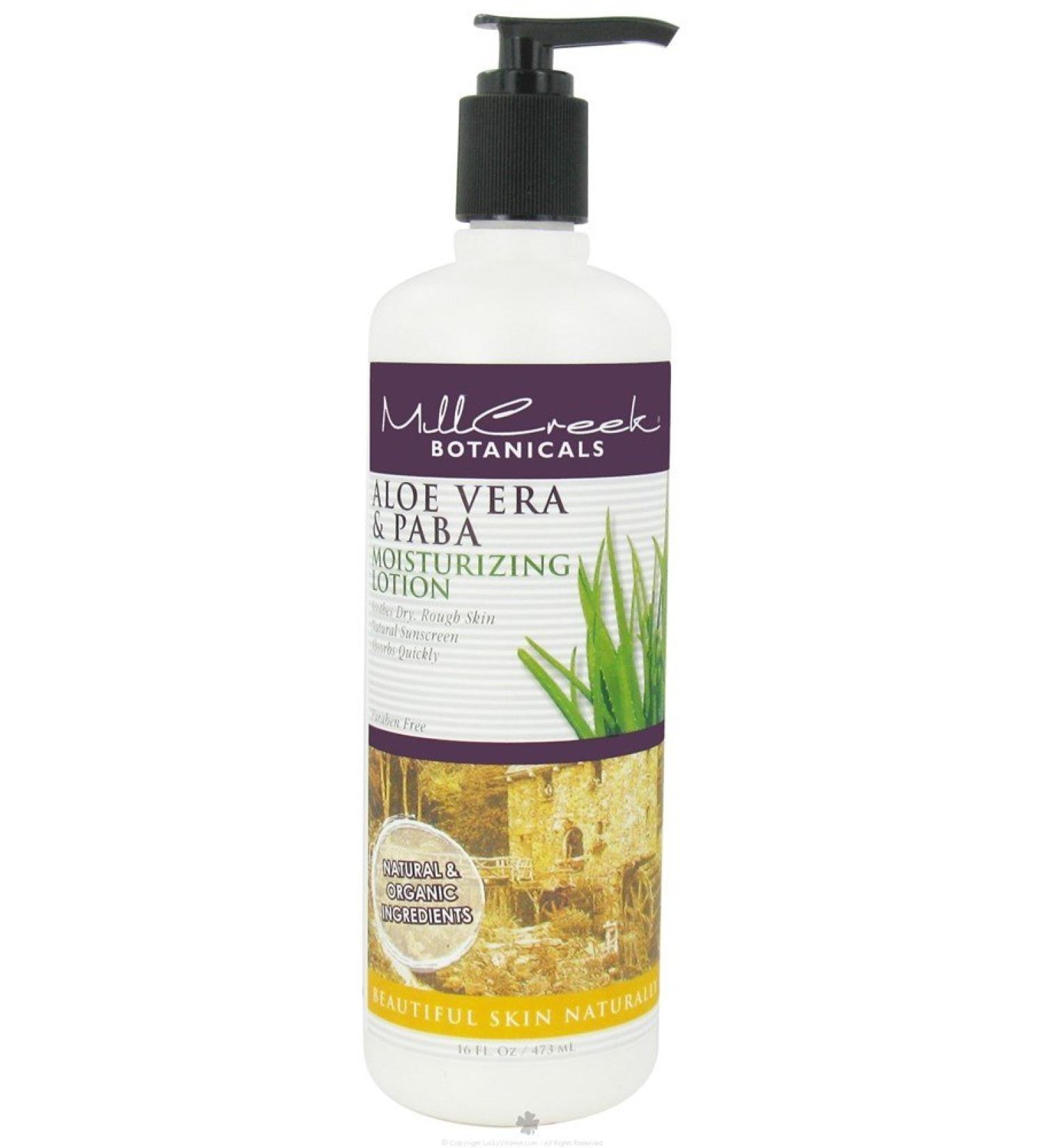 Millcreek Lotion Aloe Vera&Paba12