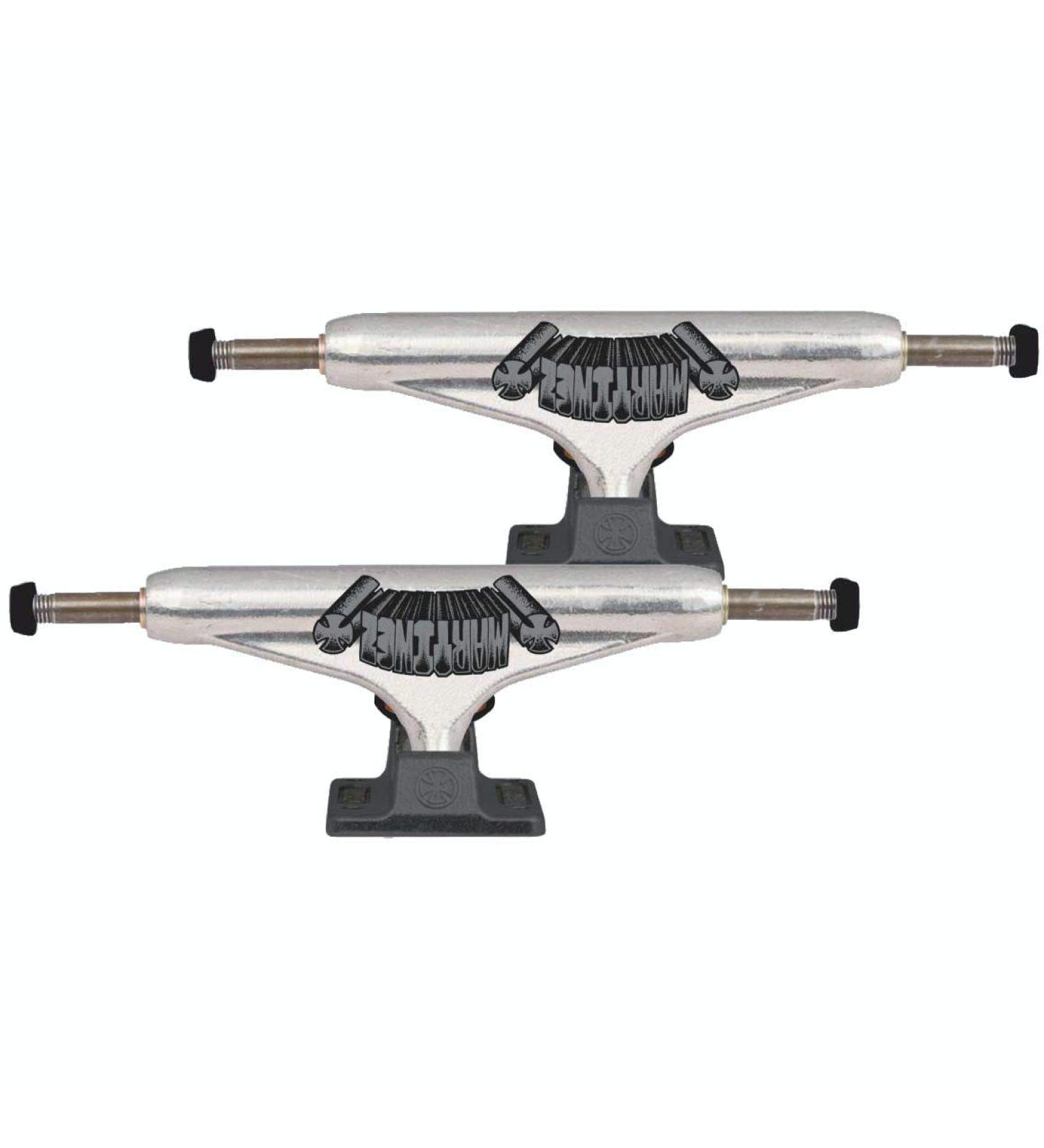 INDEPENDENT Skateboard Trucks Milton Martinez Silver/Grey 159 (8.75) - Pair - Buy Online on GoSupps.com