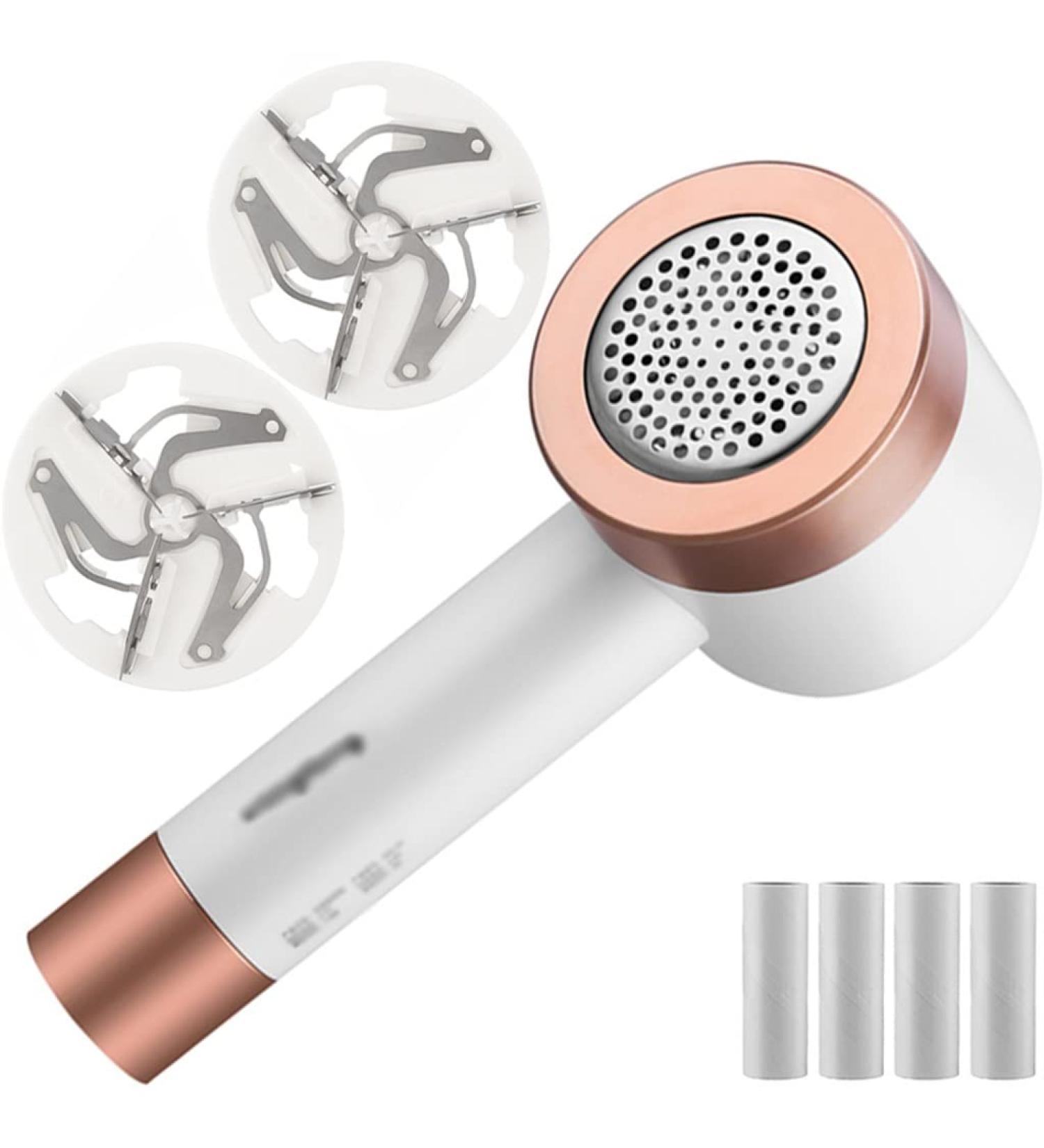 Premium Electric Lint Remover - Portable Fabric Shaver for Clothes Sweaters & Curtains | Rechargeable Pill Remover - Fast International Shipping - Buy Online on GoSupps.com