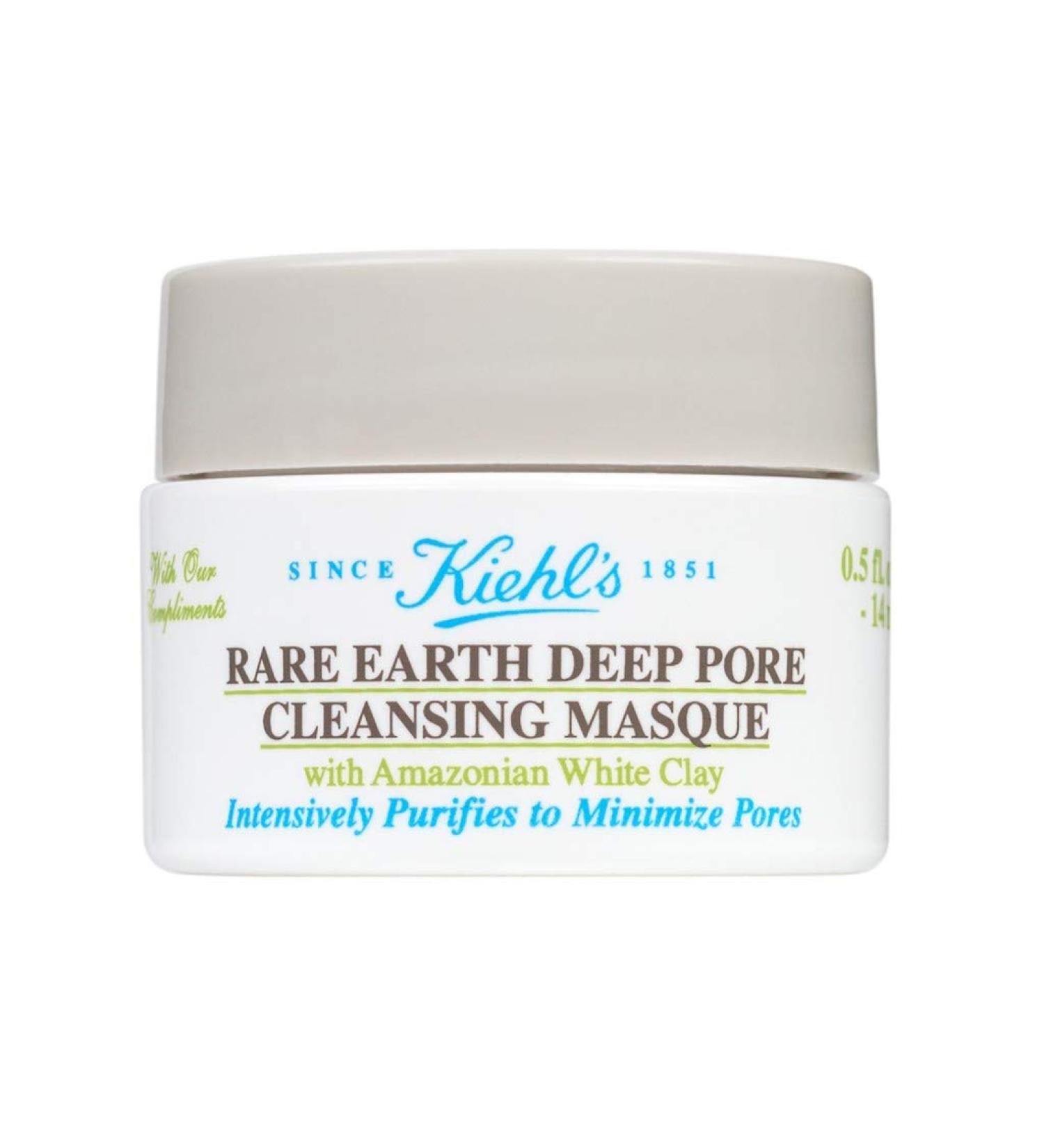 Kiehls rare earth pore cleansing masque 0.5fl.oz - TRAVEL SIZE