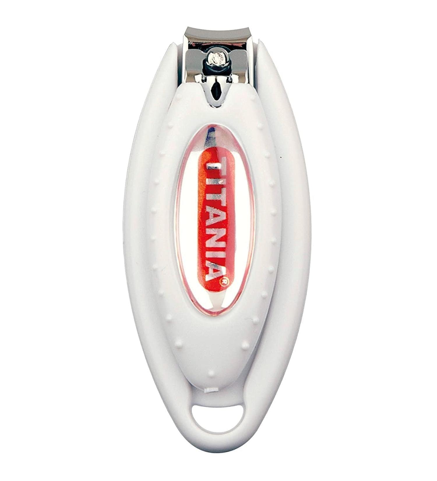 TITANIA Chrome-Plated Nail Clippers in Plastic Case - International Shipping Available - 1 Pack - Buy Online on GoSupps.com