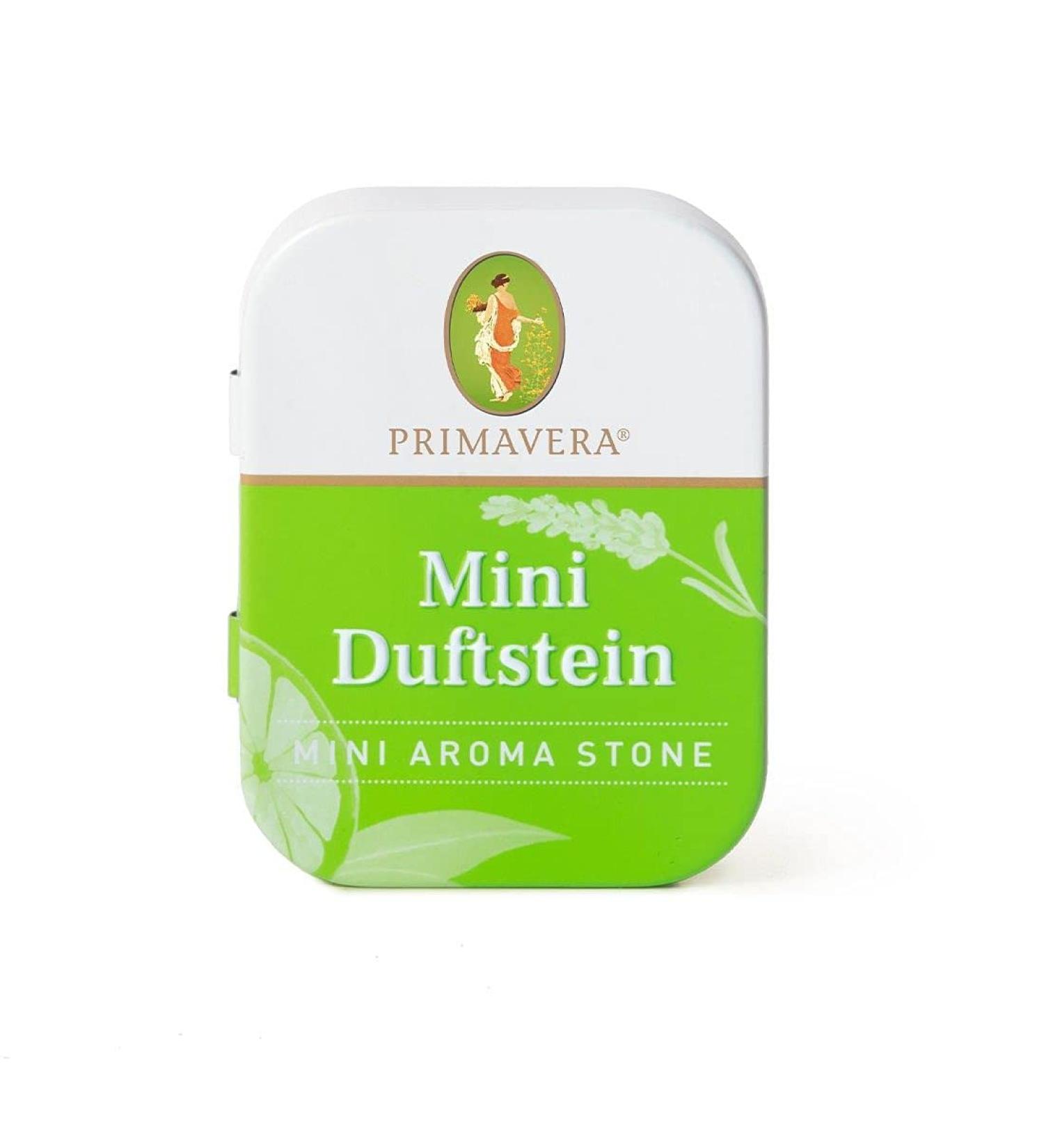 PRIMAVERA Mini Fragrance Stone - On-The-Go Aromatherapy Diffuser & Room Fragrance Ceramic Tin - Buy Online on GoSupps.com