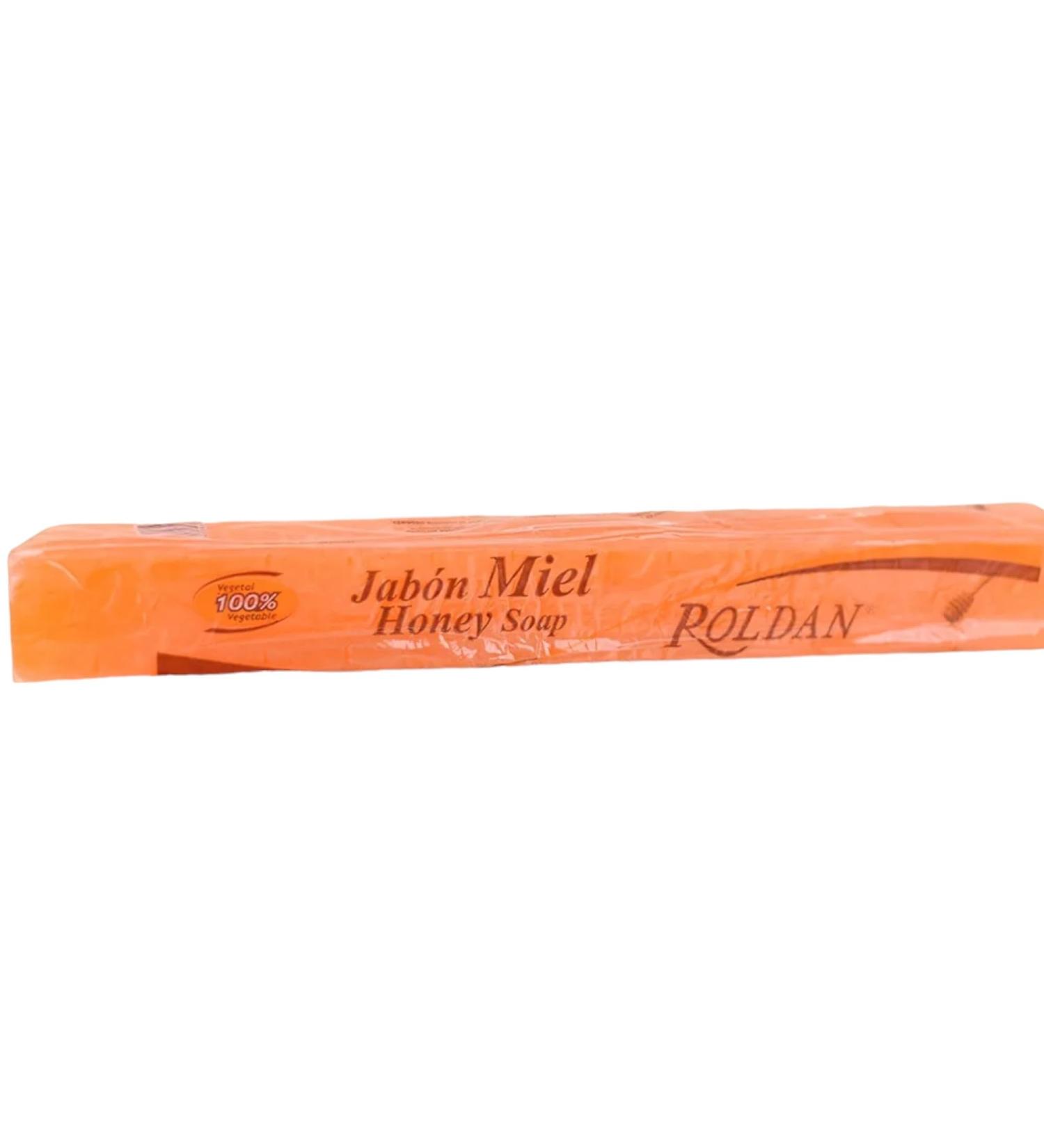 Jabon de Miel Roldan - Honey Soap Roldan 1 lb | Natural Skincare Moisturizing & Soothing - Buy Online on GoSupps.com