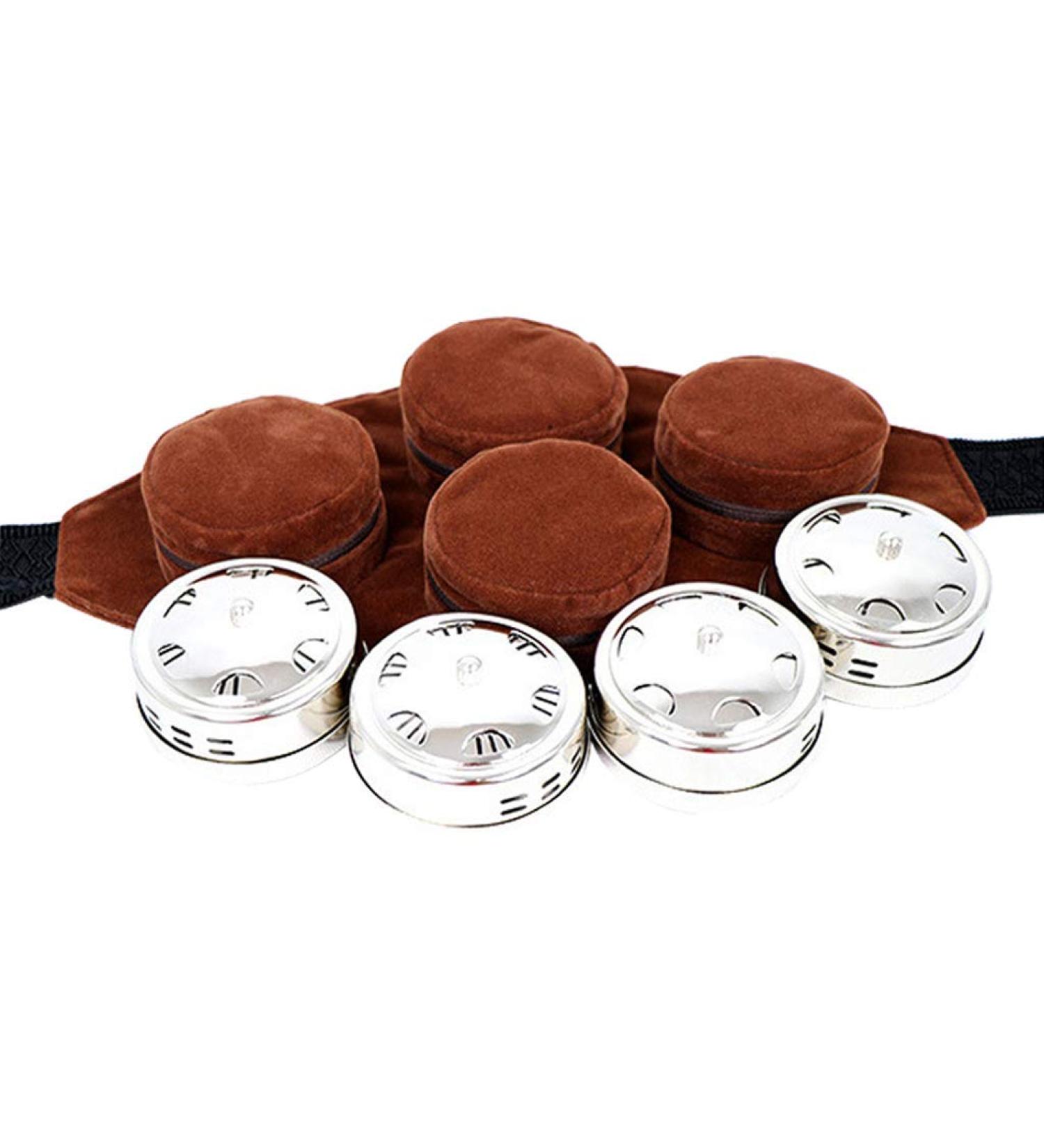 Portable Moxibustion Moxa Cone Burner Box Moxa Cone Burner Box Tank with 4 Boxes and Carry On Band - Moxibustion Box for Hands Leg Waist Acupuncture Point Warming/NO Moxa Cone (B) - Buy Online on GoSupps.com