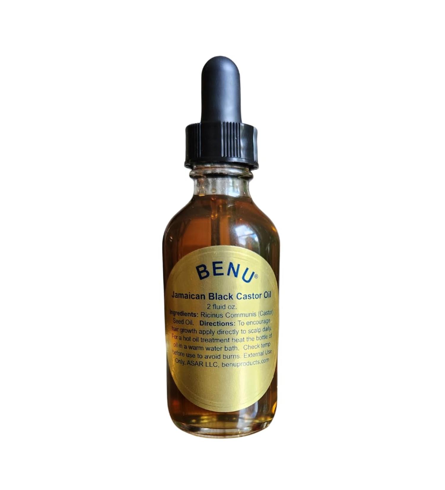 Benu Jamaican Black Castor Oil - 100% Natural Cold Pressed Restores & Repairs | International Shipping - Buy Online on GoSupps.com