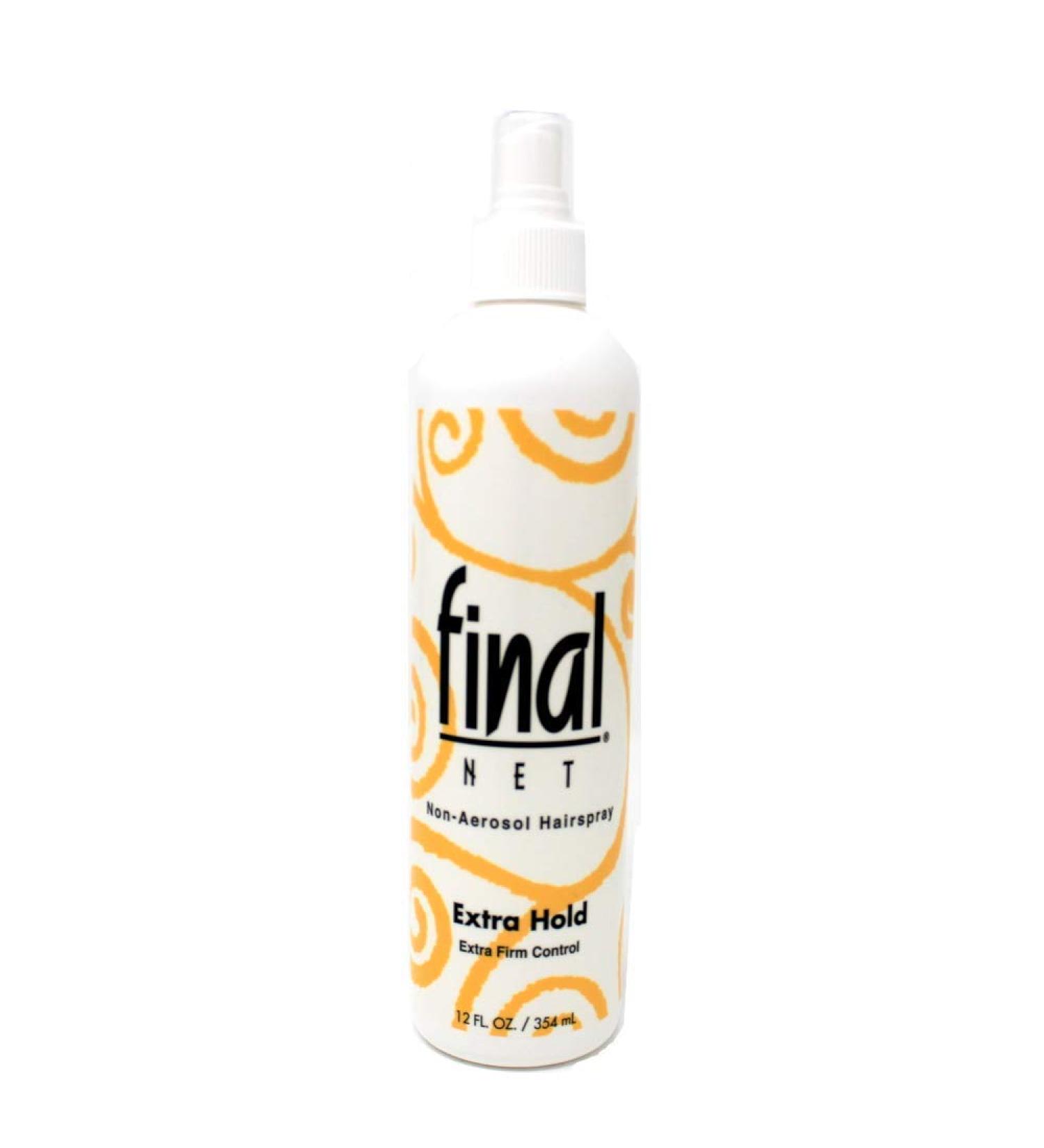 Final Net Non-Aerosol Hairspray Extra Hold 8 oz (Pack of 2)