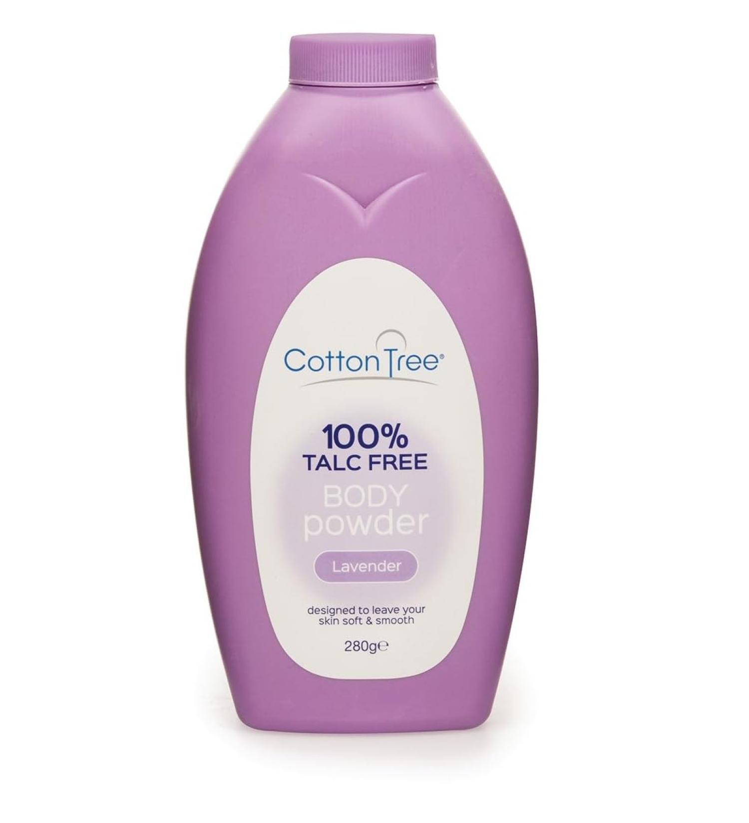 Body Powder 100% Talc Free Leaves Your Skin Soft and Smooth (Lavender)