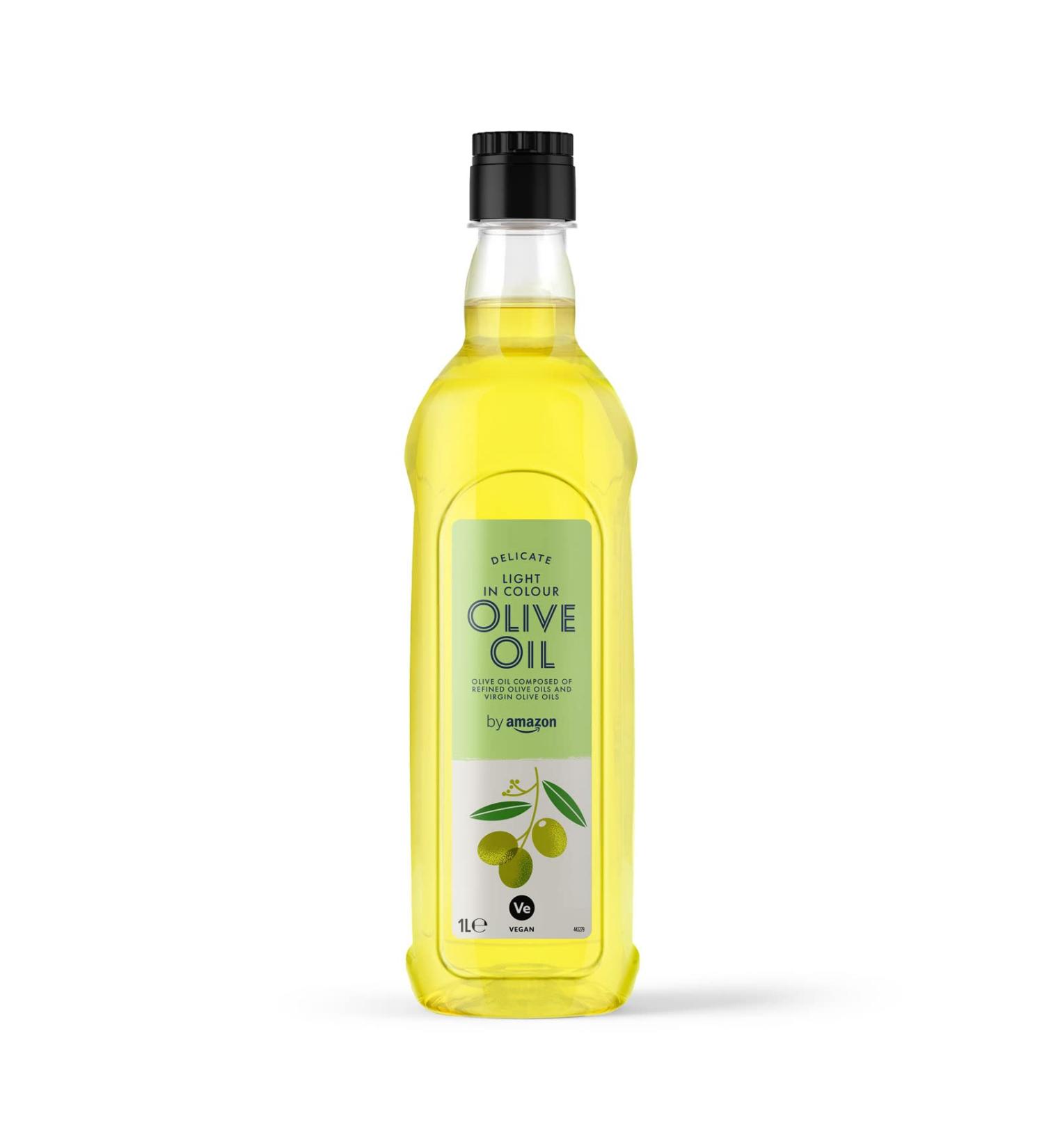 Amazon Olive Oil (Mild/Light) 1L - 100% Pure and Natural - 1 Pack of 1L for Cooking and Dressing - Buy Online on GoSupps.com