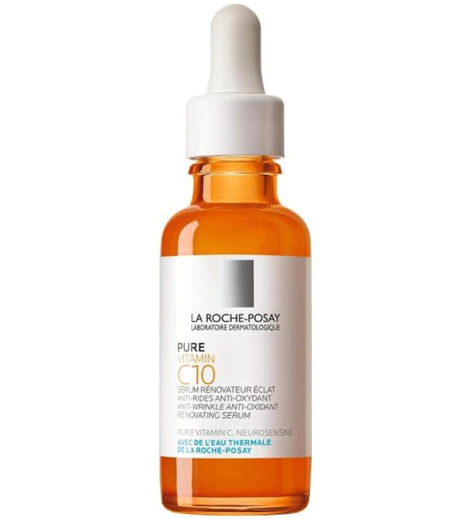 La Roche Posay Pure Vitamin C10 Serum 30ml Light Weight Brightening Facial Serum With Moisturiser - Buy Online on GoSupps.com