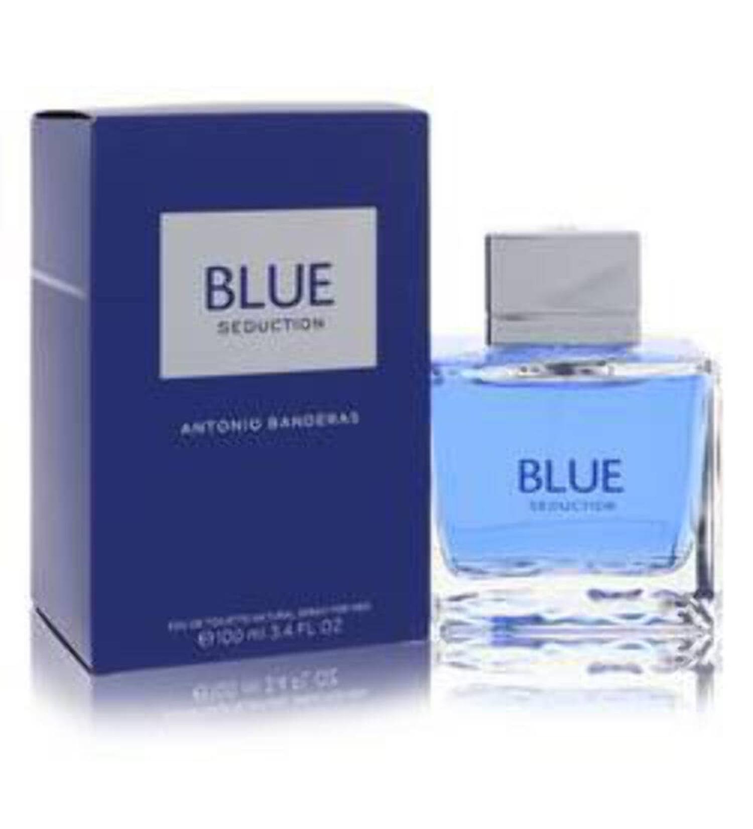 Antonio Banderas Perfumes - Blue Seduction - Eau de Toilette Spray for Men - Woody, Fresh Oriental, Aromatic Fougre Fragrance - 6.7 Fl. Oz 6.8 Fl Oz (Pack of 1)