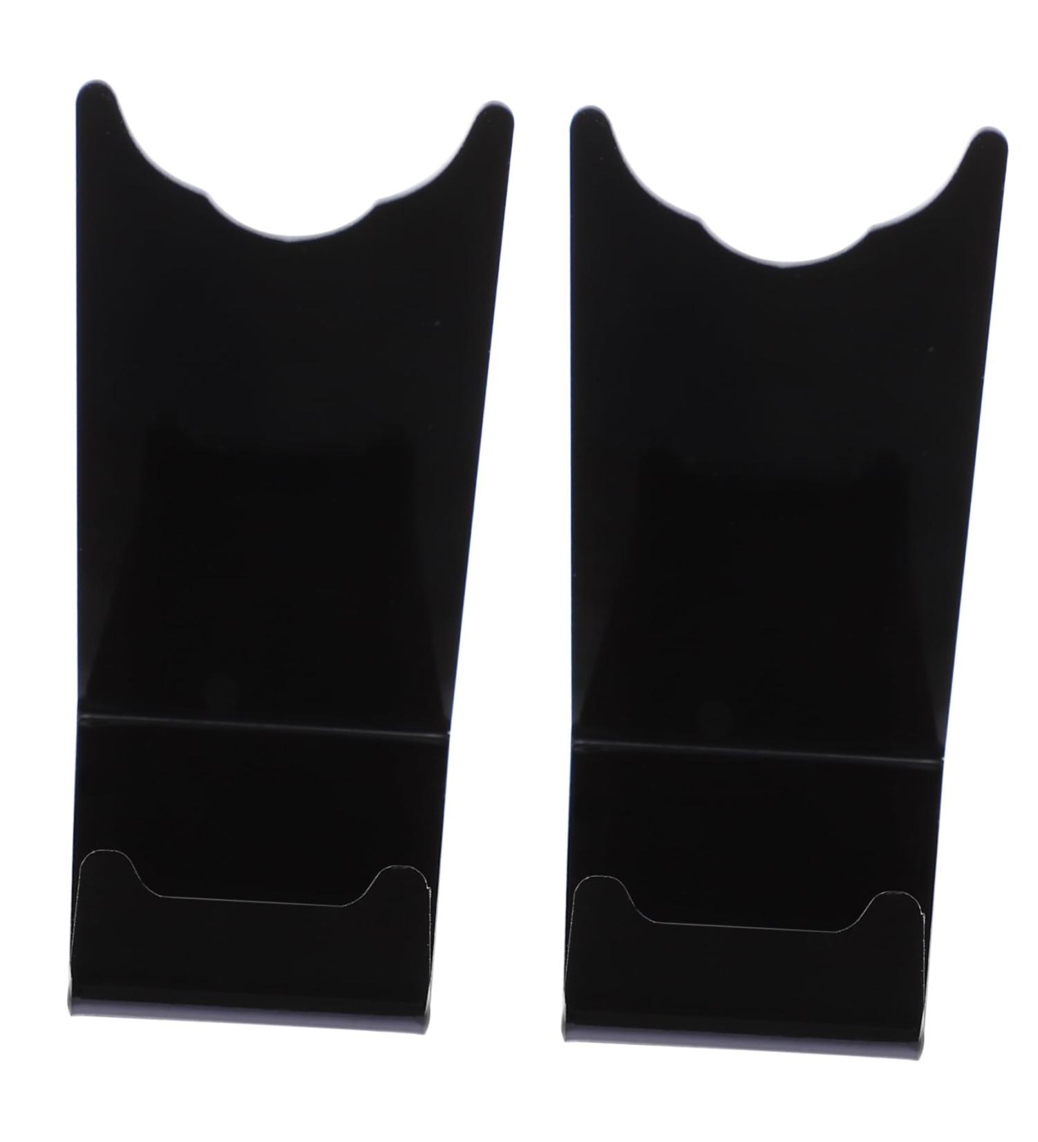 Frcolor Clear Acrylic Razor Stand for Men - Handmade Shaving Holder - Durable Black Display Stand (11x8.5x4.5cm) - International Shipping Available - Buy Online on GoSupps.com