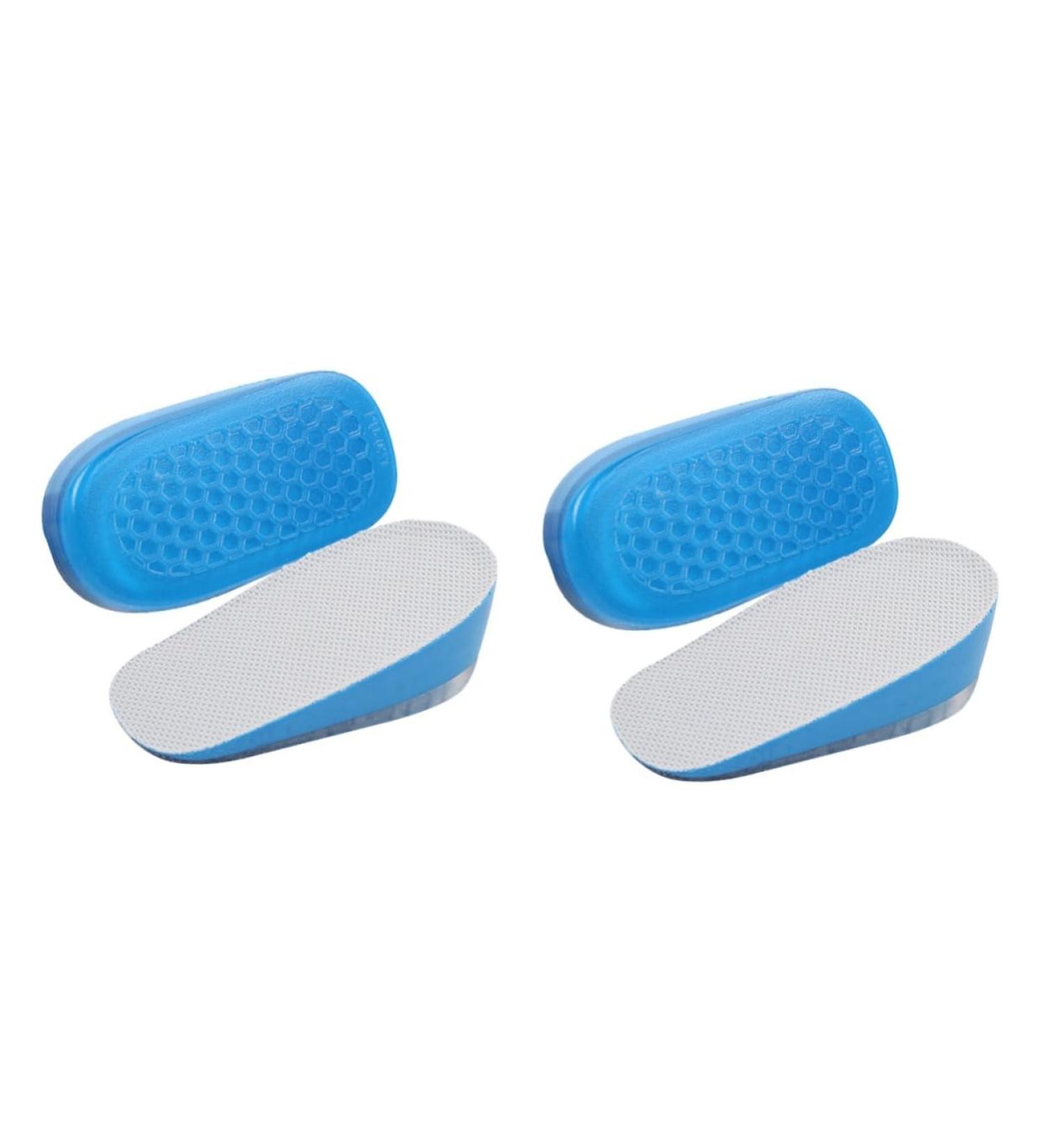 Buy Healvian Men's Shoe Inserts - Adjustable Gel Heel Cups for Height Enhancement & Comfort - Buy Online on GoSupps.com