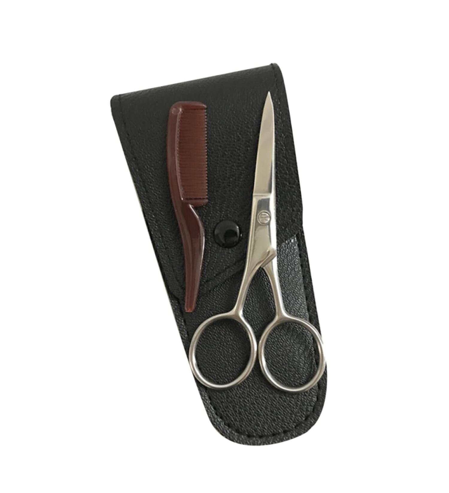 Ipetboom 1 Set Eyebrow Grooming Scissors Eyebrow Trimming Scissors Precision Trimming Scissors Eyebrow Hair Scissors Mustache Scissor Eyebrow Cutting Scissors Brow Scissors Shaping 6.3x13.3cm Black - Buy Online on GoSupps.com