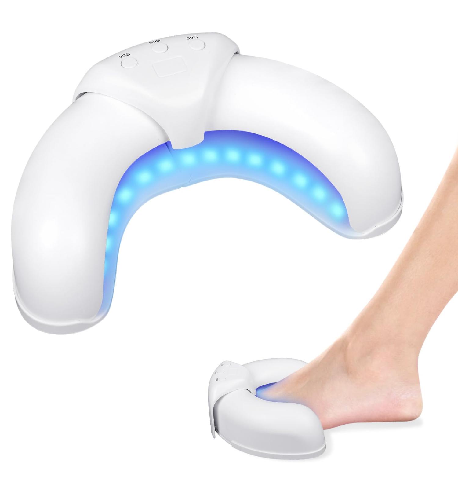 Buy Nail Fungus Laser Treatment Device - Rechargeable & Portable Cold Laser Therapy for Fingers & Toenails - Buy Online on GoSupps.com